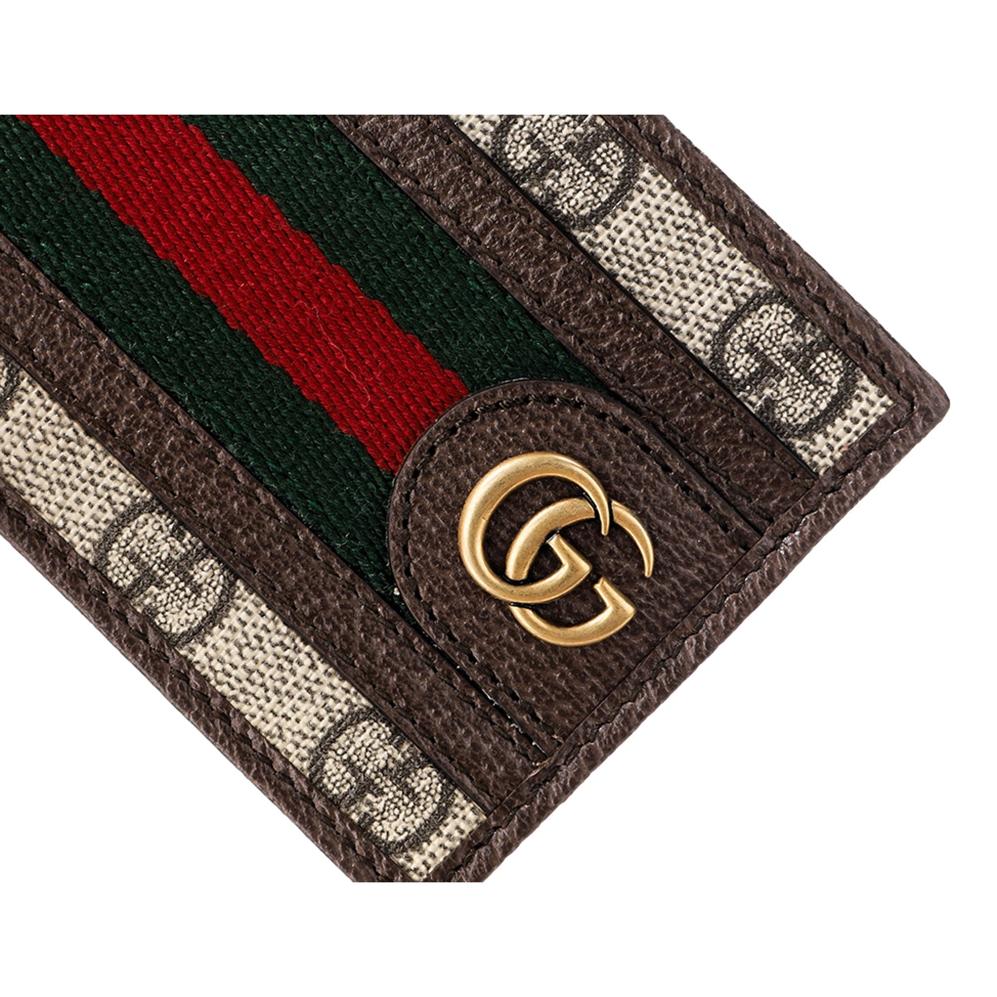 Stripe Mini Bifold Wallet - Gucci Ophidia GG Canvas Elegance -   Shop Bags LLC
