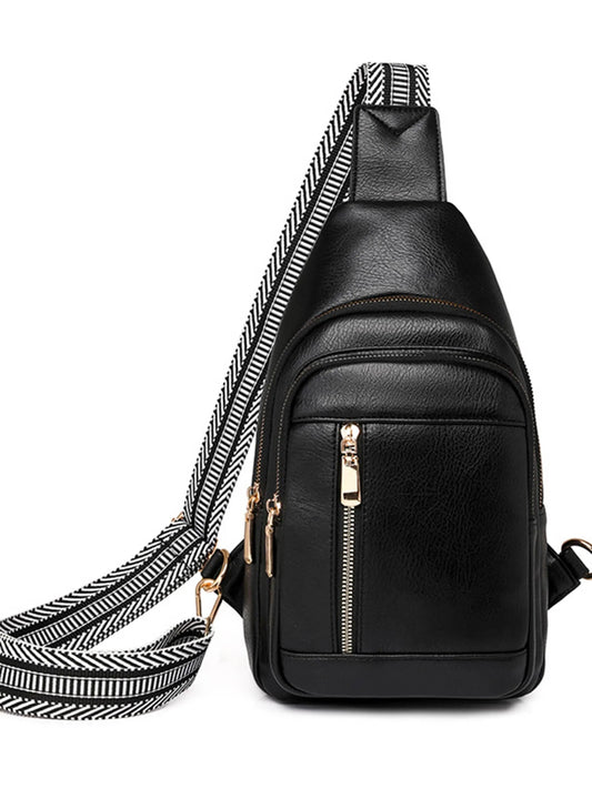 Stylish Leather Crossbody Bag | Retro Purse for Everyday Use -  