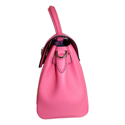 Top Handle Bag: Flamingo Pink Handbag - Versace Luxury Statement -   Shop Bags LLC 