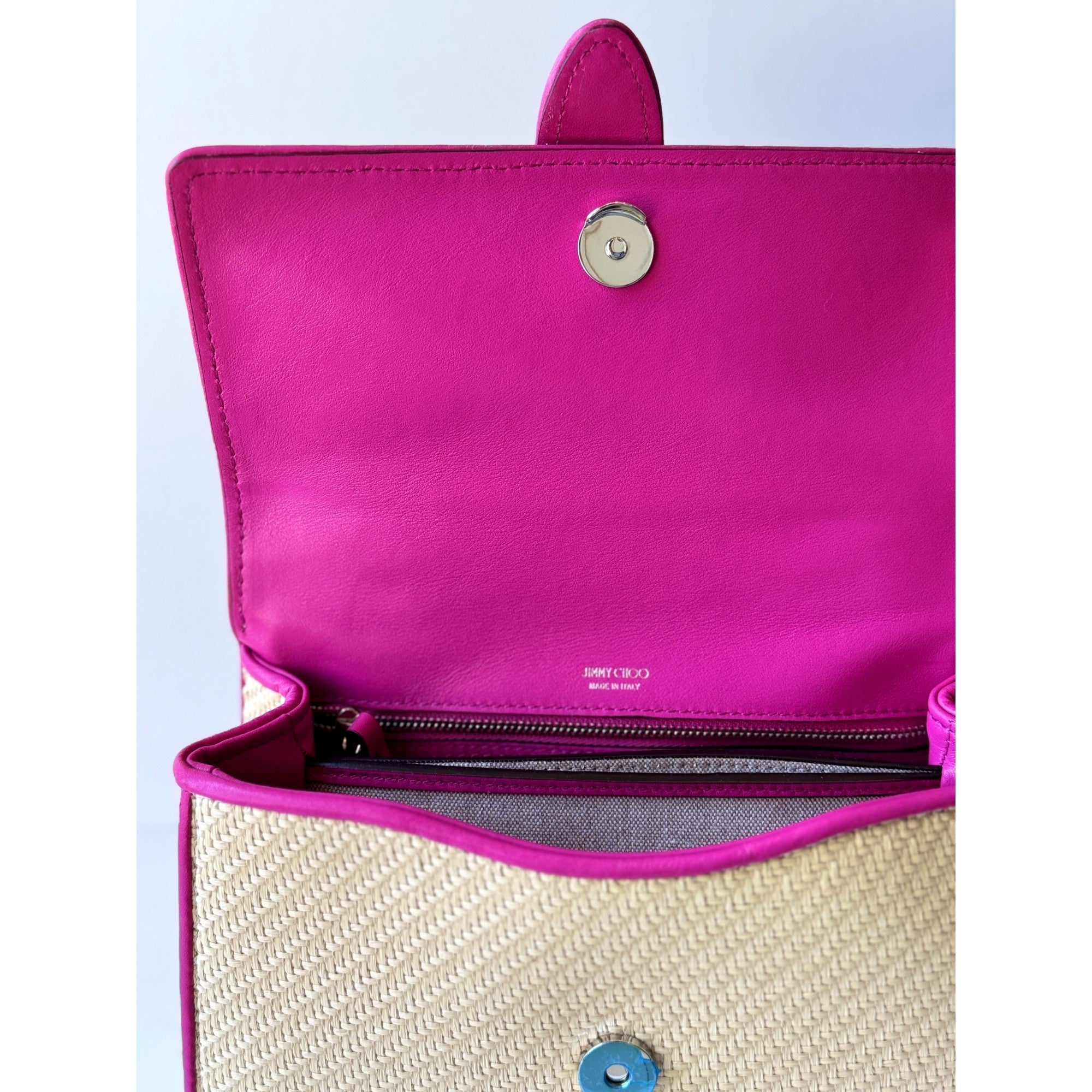 Top Handle Bag: Medium Pink Handbag with Crystal Embellishments -   Shop Bags LLC 