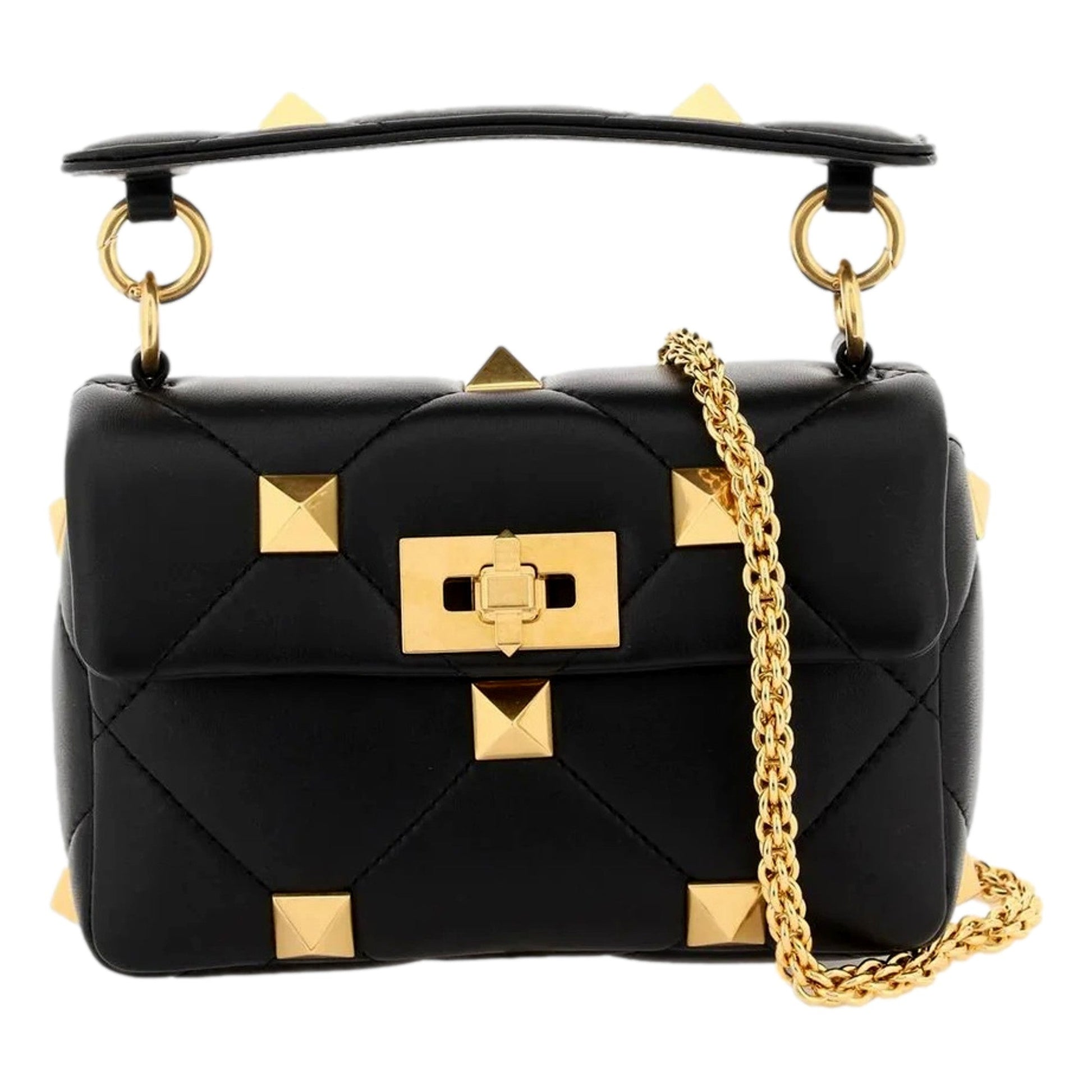 Valentino Garavani Roman Stud Small Crossbody Bag - Elegant & Edgy -   Shop Bags 