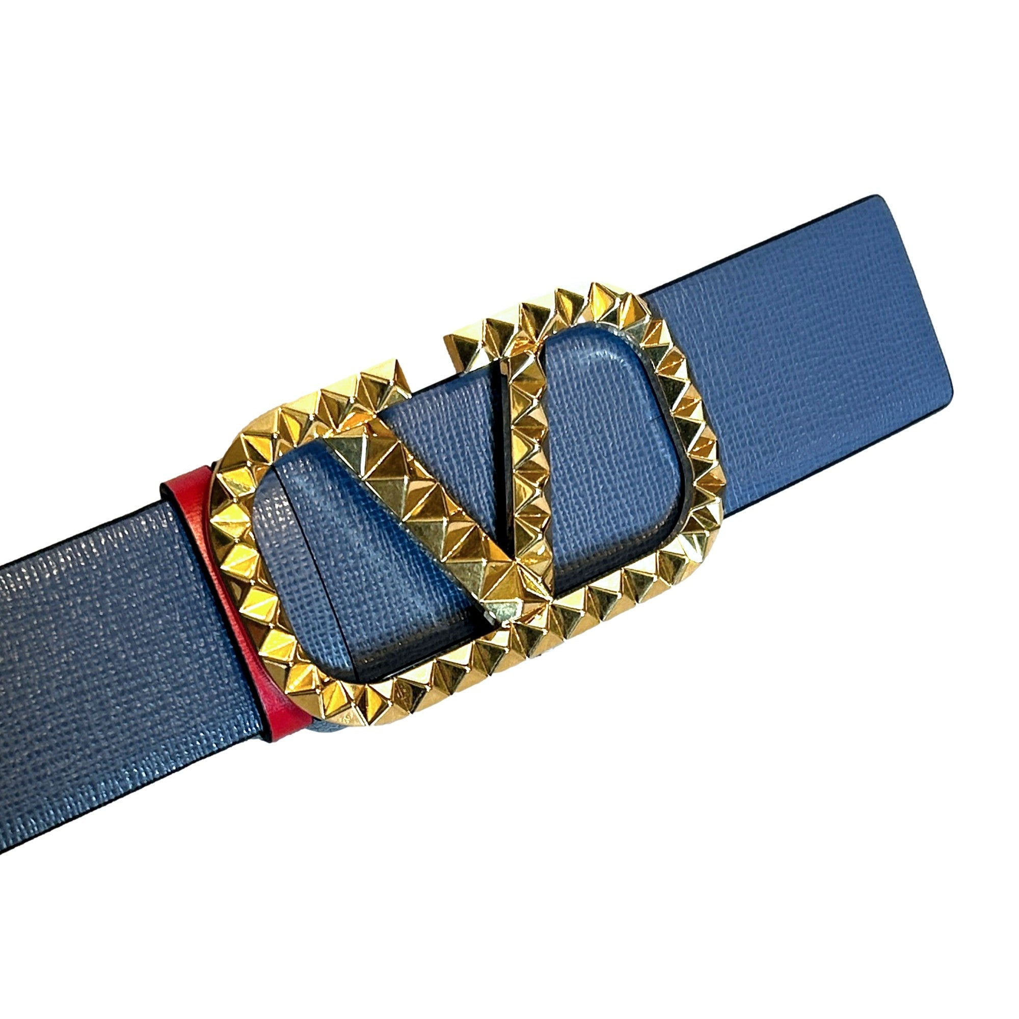Valentino Garavani VLogo Stud Reversible Belt in Size 95 - Shop Now -   Shop Bags 