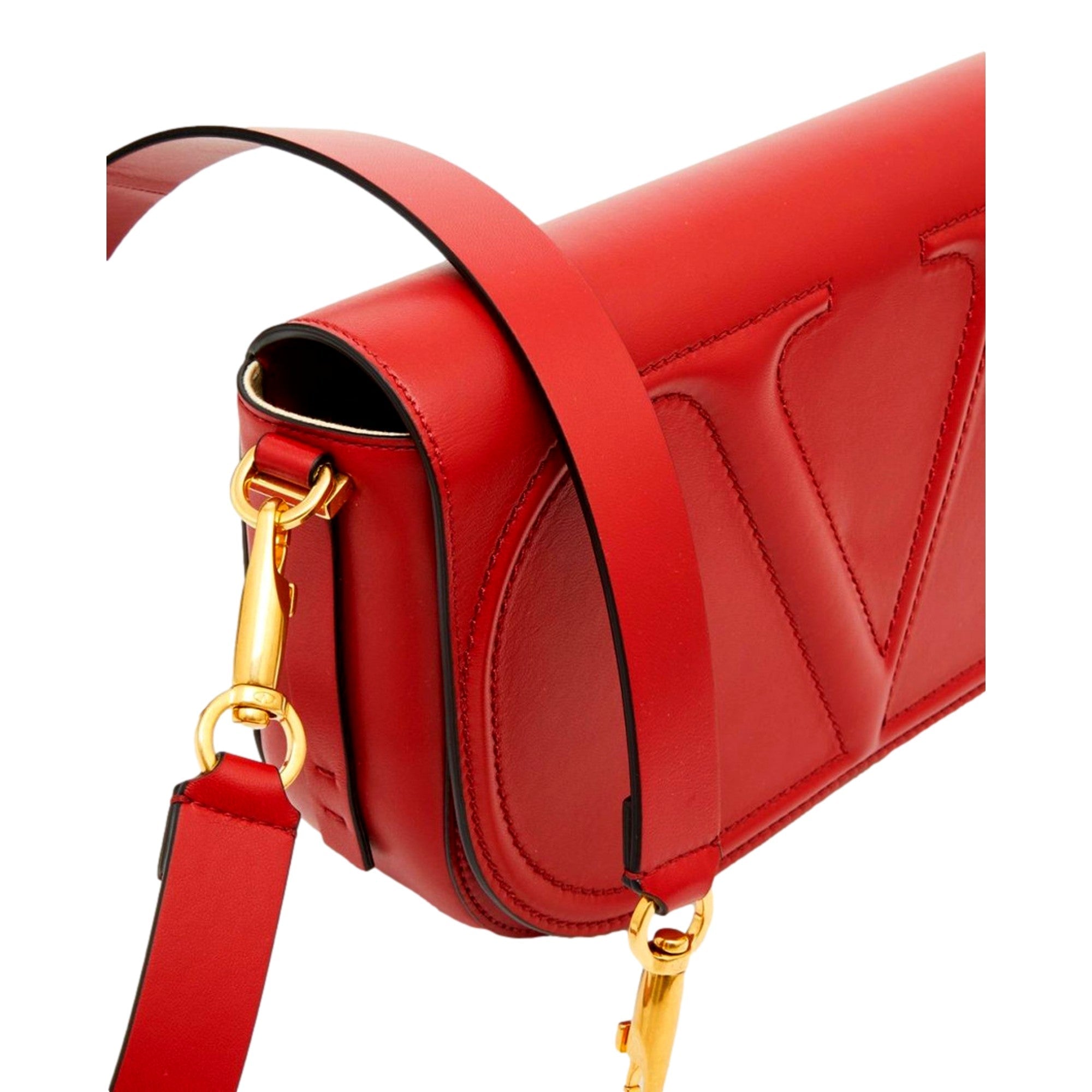 Valentino Garavani VLogo Walk Large Crossbody Bag - Bold Red Elegance -   Shop Bags 