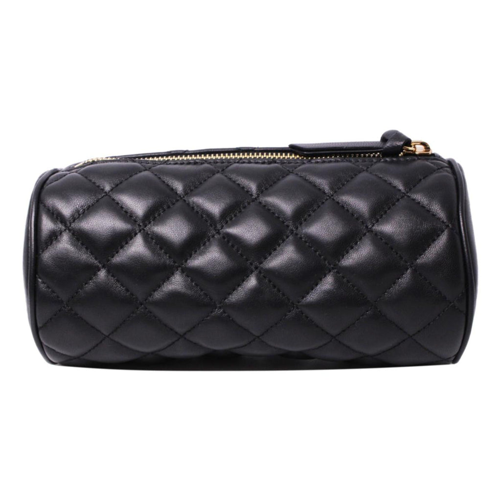 Versace Bag: Luxurious Black Cosmetic Bag with Medusa Emblem - Shop -   Shop Bags LLC 