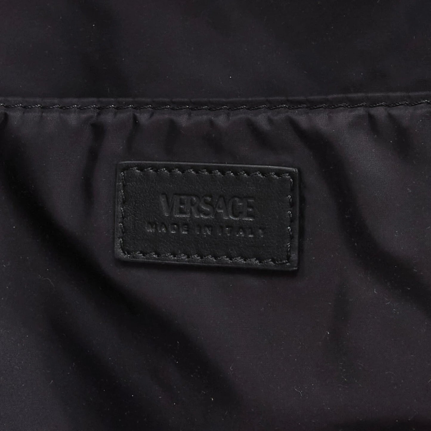 Versace Black Backpack: Luxury Barocco Print Nylon Versace Backpack -   Shop Bags LLC 