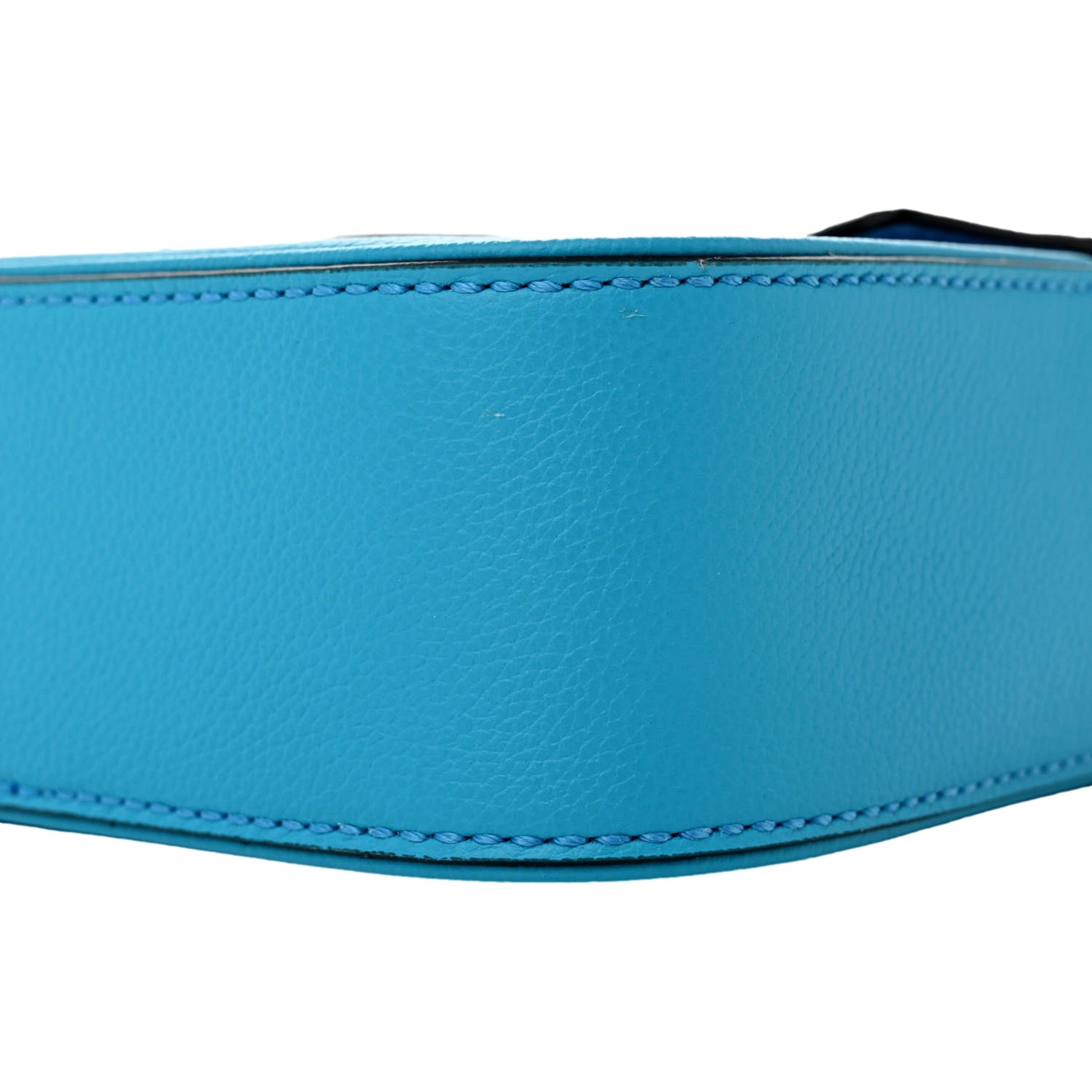Versace Blue Bag: Elegant Top Handle & Versatile Designer Style -   Shop Bags LLC 