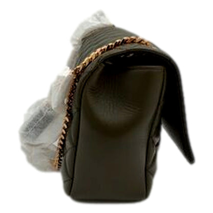 Versace La Medusa Olive Green Quilted Crossbody Bag - Luxury -   Shop Bags LLC