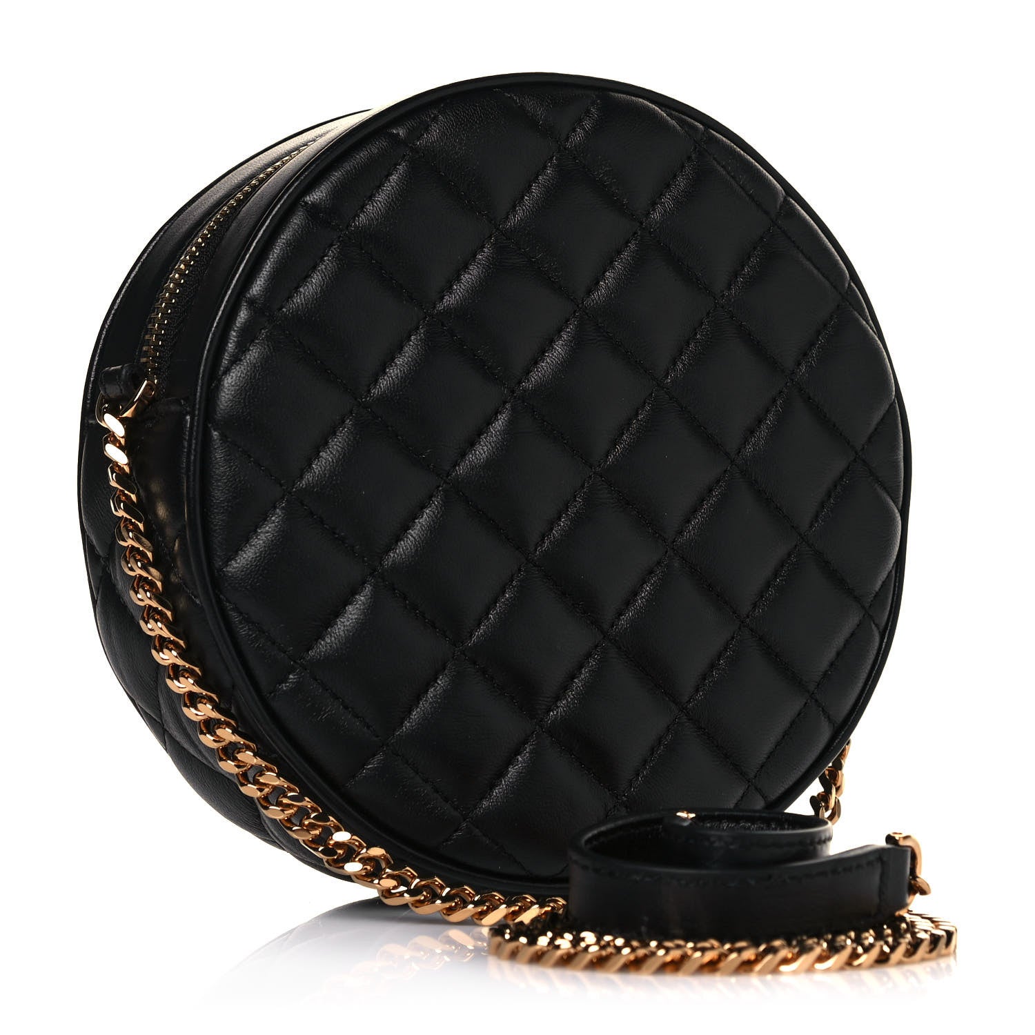 Versace La Medusa Quilted Leather Shoulder Bag - Luxury & Elegance -   Shop Bags LLC 