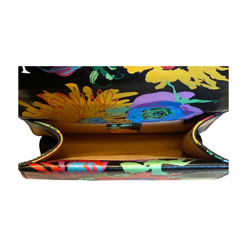 Vibrant Gucci x Ken Scott Small Shoulder Bag - Floral Print Magic -  