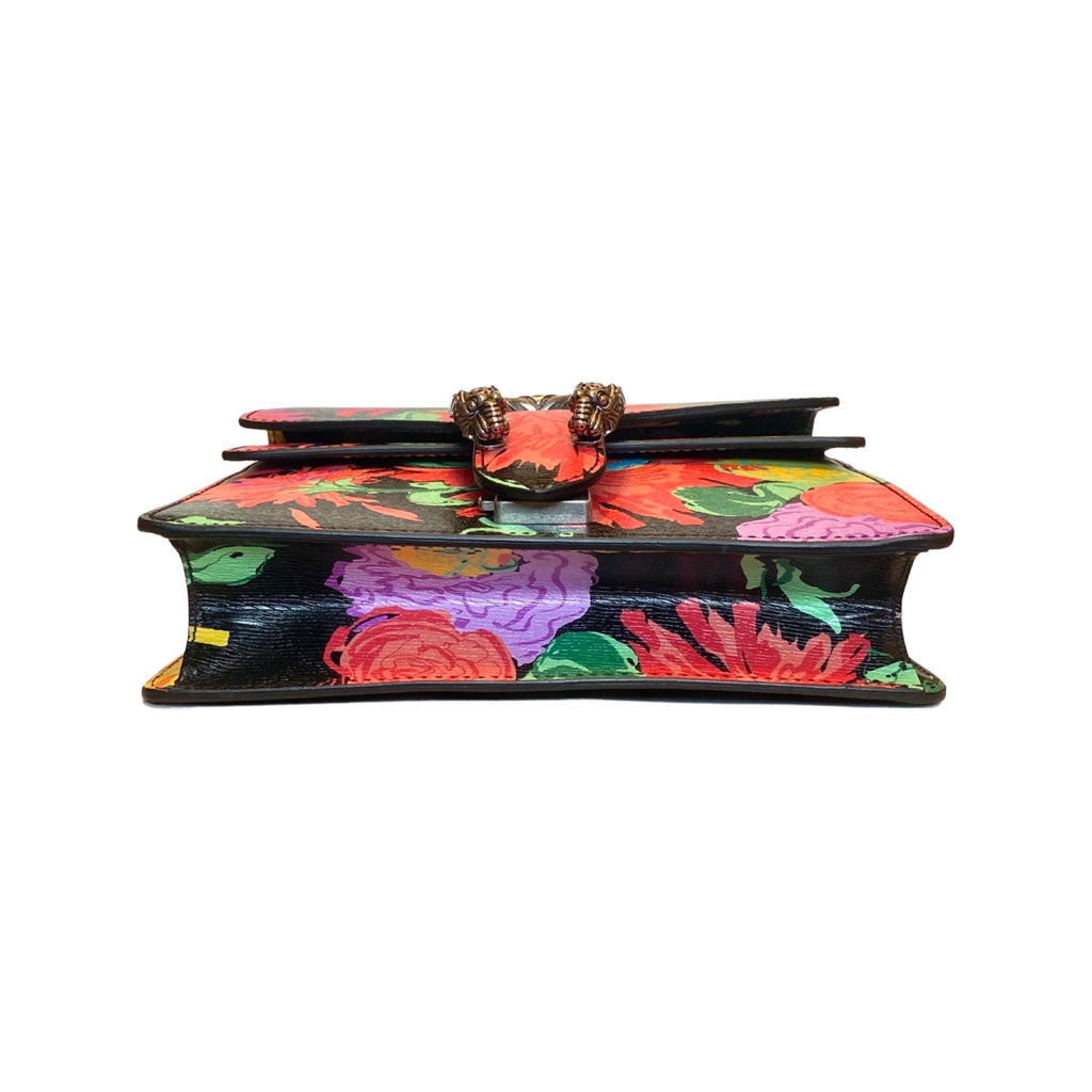 Vibrant Gucci x Ken Scott Small Shoulder Bag - Floral Print Magic -  