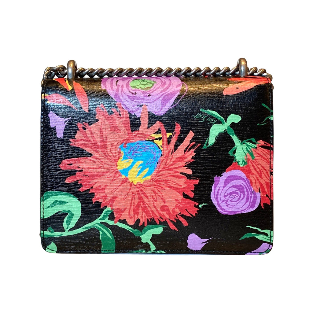 Vibrant Gucci x Ken Scott Small Shoulder Bag - Floral Print Magic -  