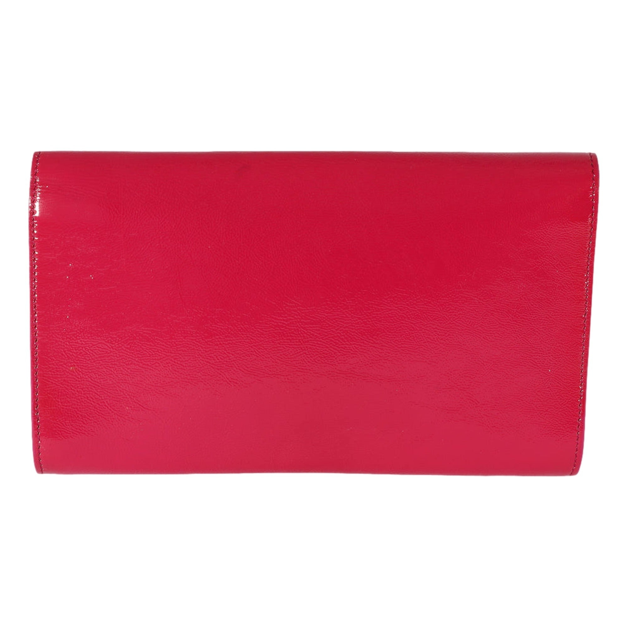 Yves Saint Laurent Belle de Jour: Pink Patent Leather Clutch Elegance -   Shop Bags LLC
