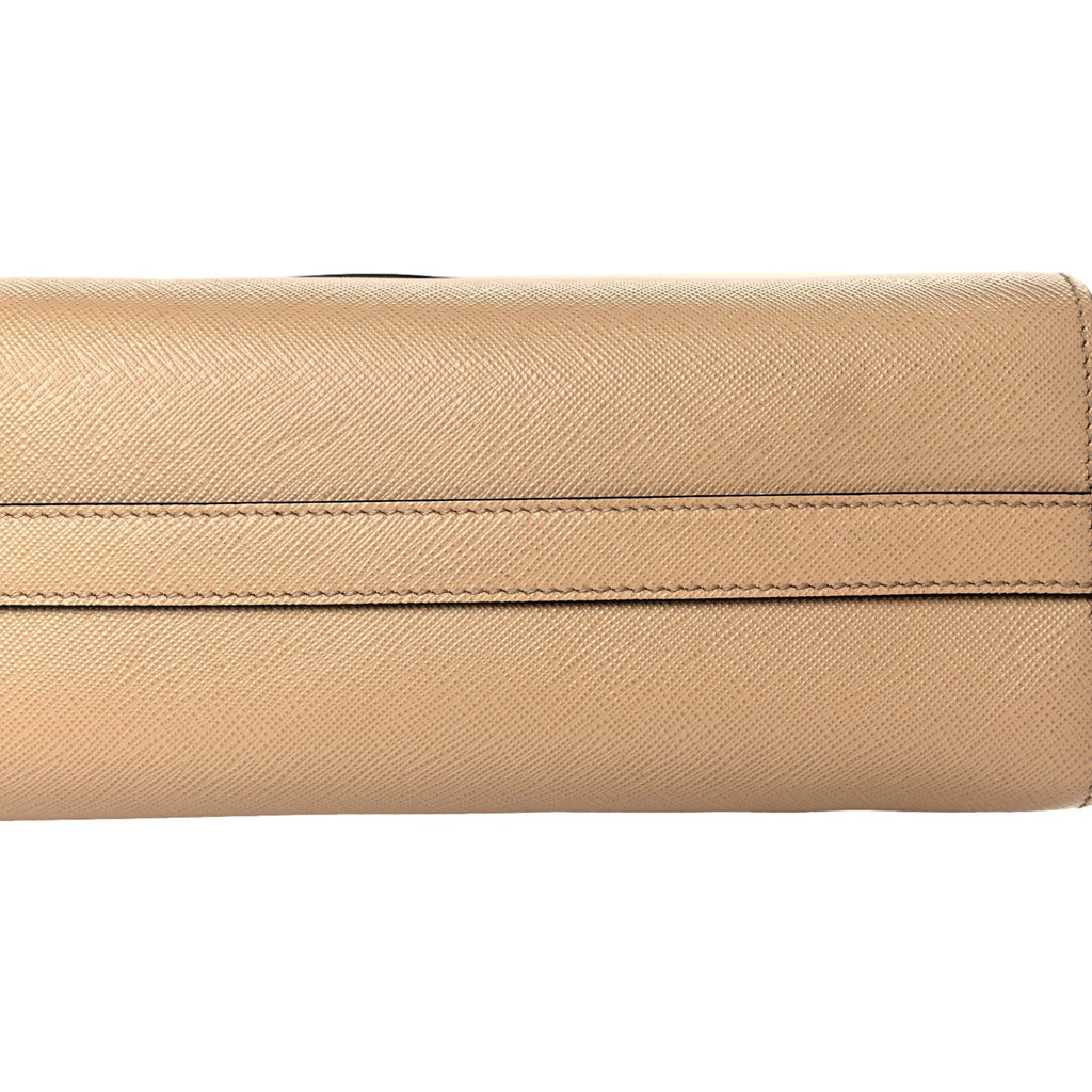 Prada Saffiano Sabbia Tote, Shop Bags - Luxurious Italian