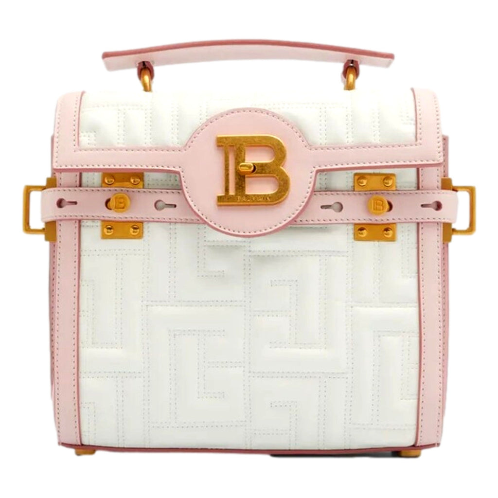 Balmain B-Buzz 23 Tote, Crossbody, Shoulder Bag - Quilted Luxury