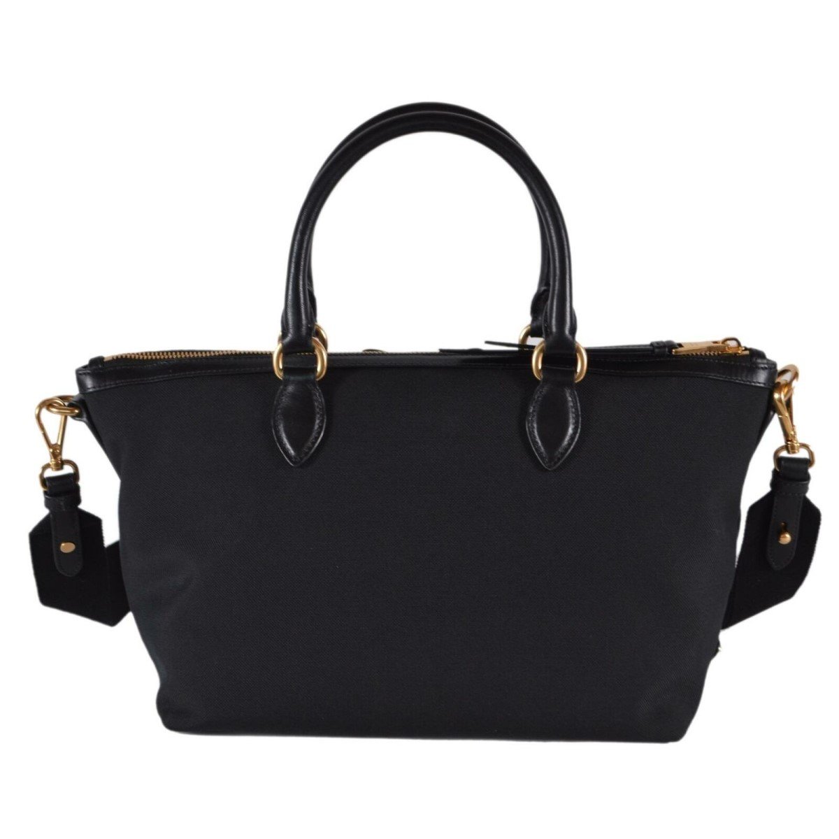 Prada Logo Jacquard Black Satchel – Luxury & Versatile Style