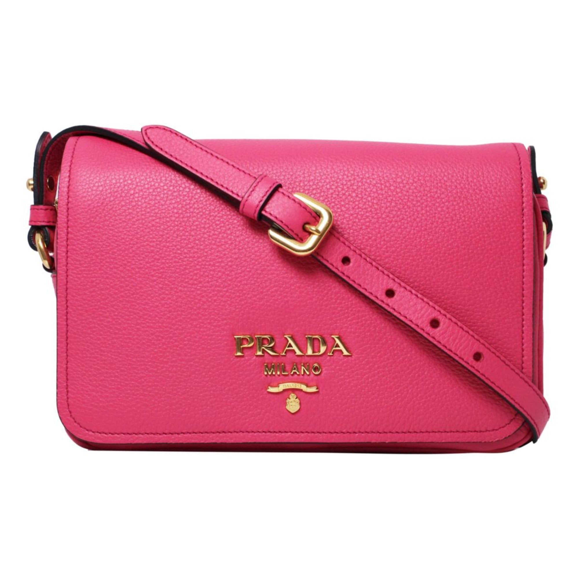 Prada Crossbody Bag - Peonia Leather Luxury & Style | Shop Now