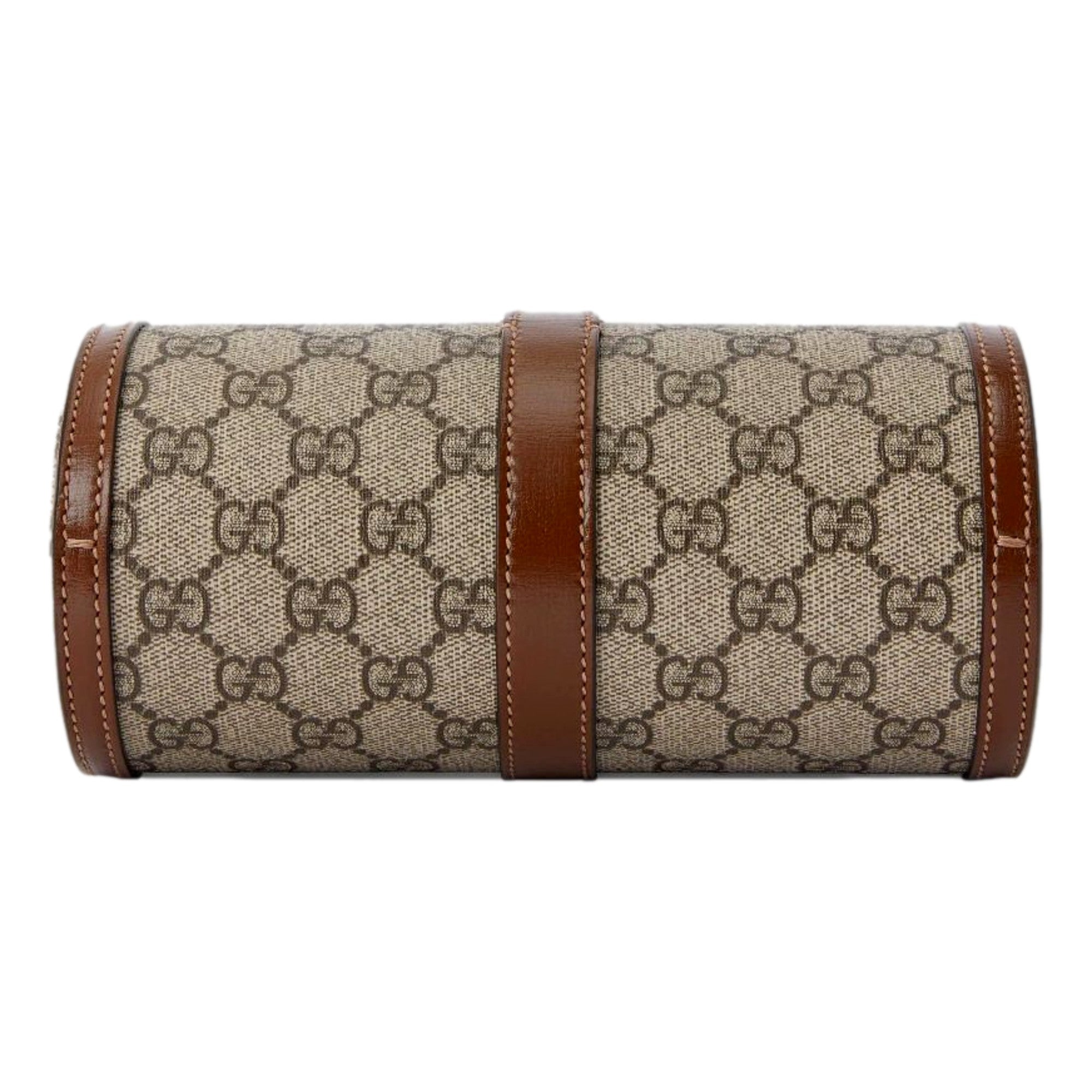 Gucci GG Supreme Canvas Leather Watch Case: Luxury & Protection