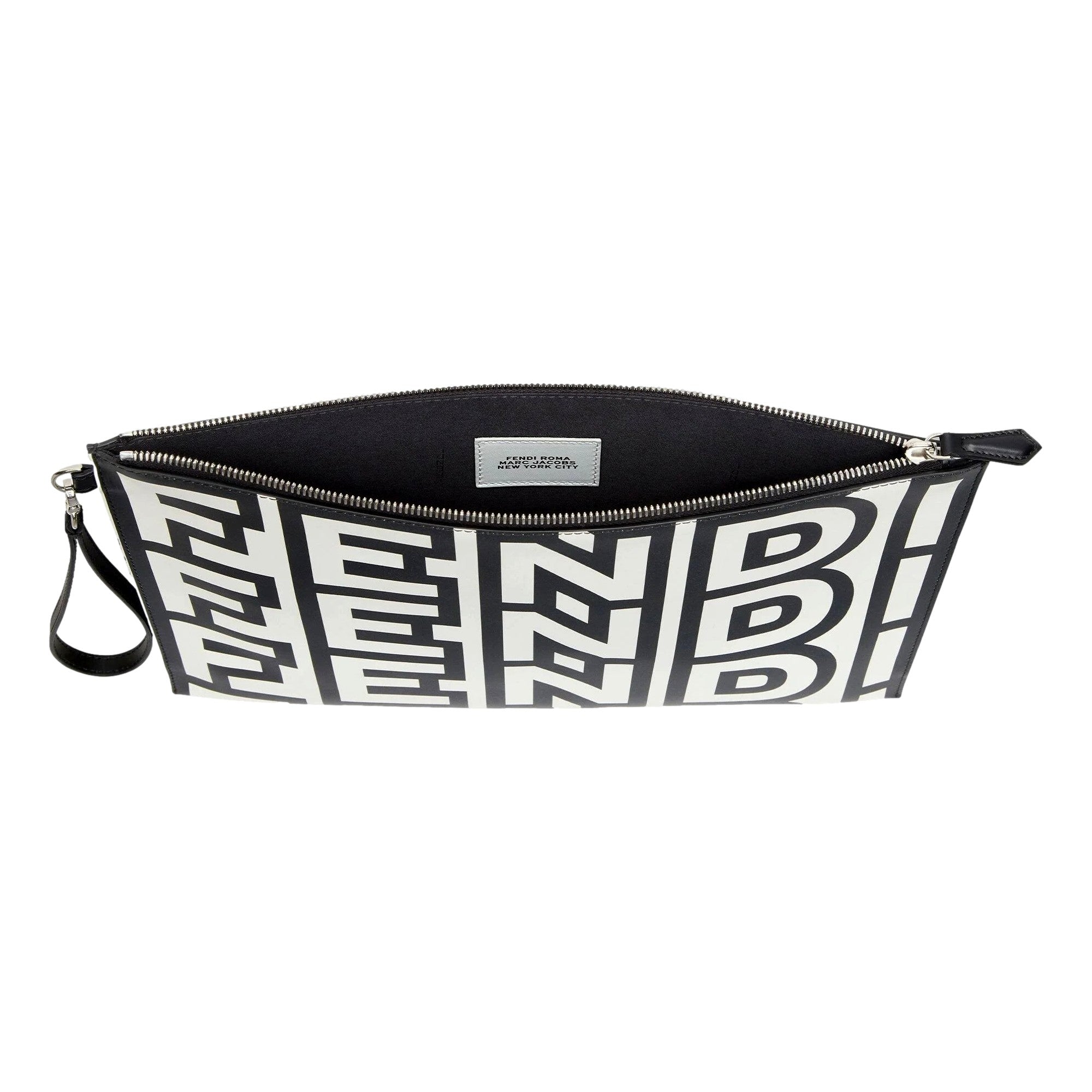 Fendi Bag: Large Leather Clutch | Clutch Bag for Stylish Elegance