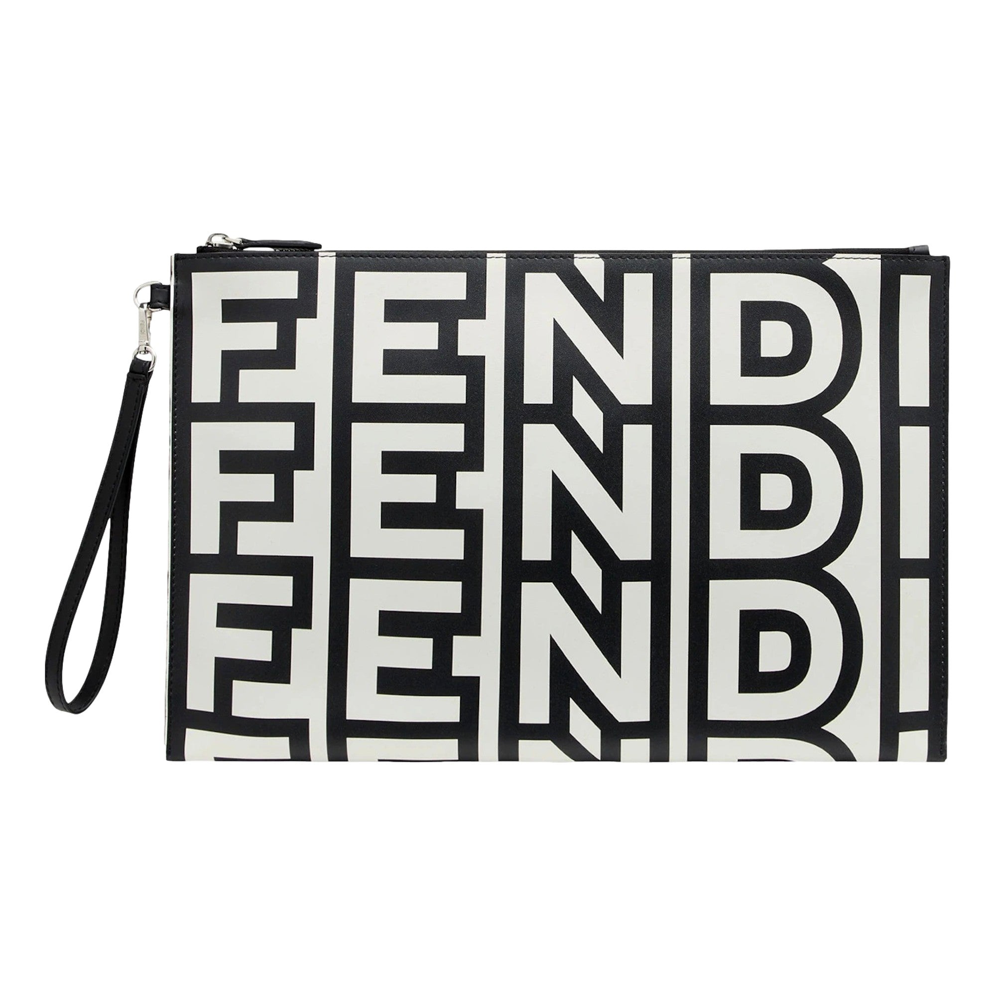 Fendi Bag: Large Leather Clutch | Clutch Bag for Stylish Elegance