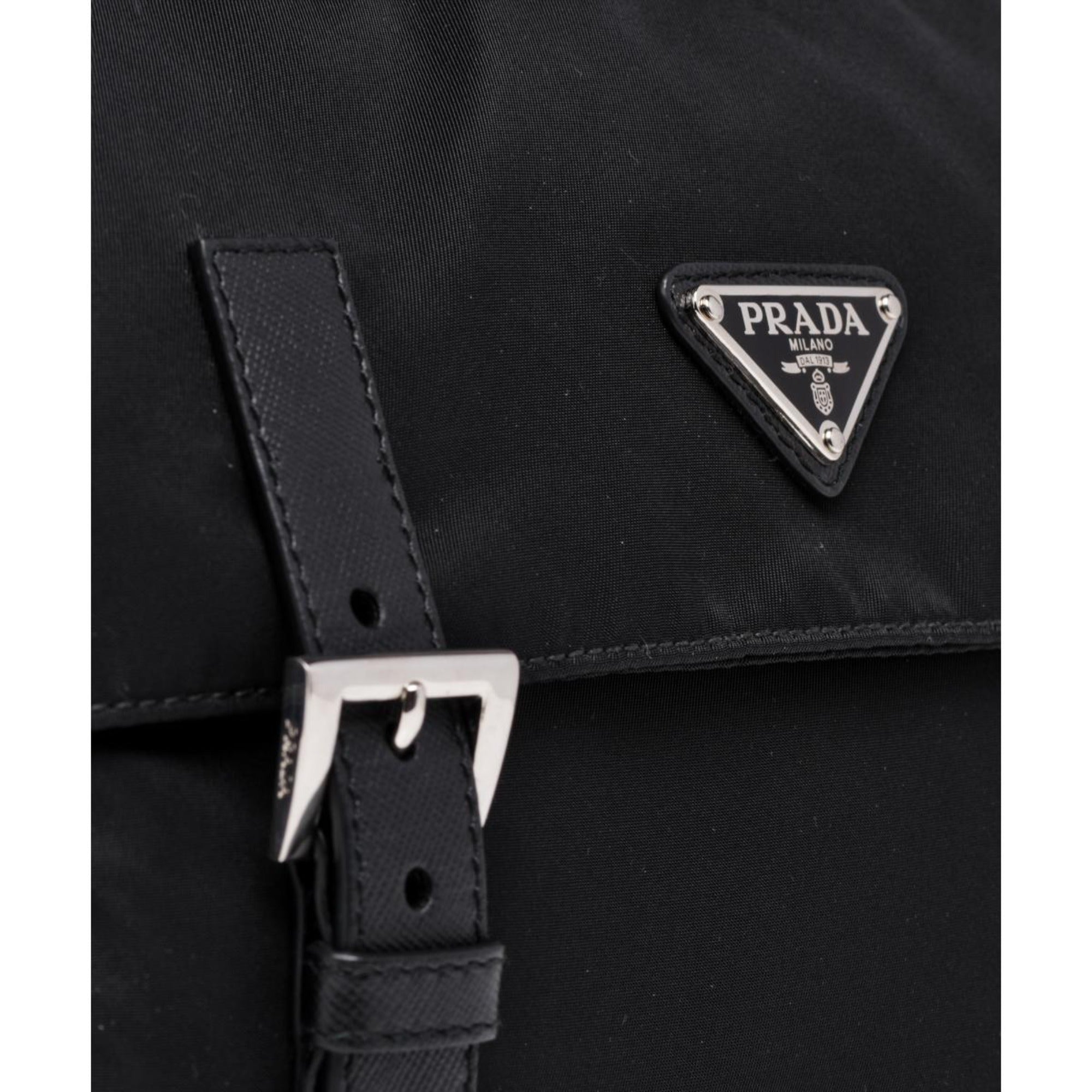 Prada Black Nylon Messenger Bag - Stylish, Durable & Functional