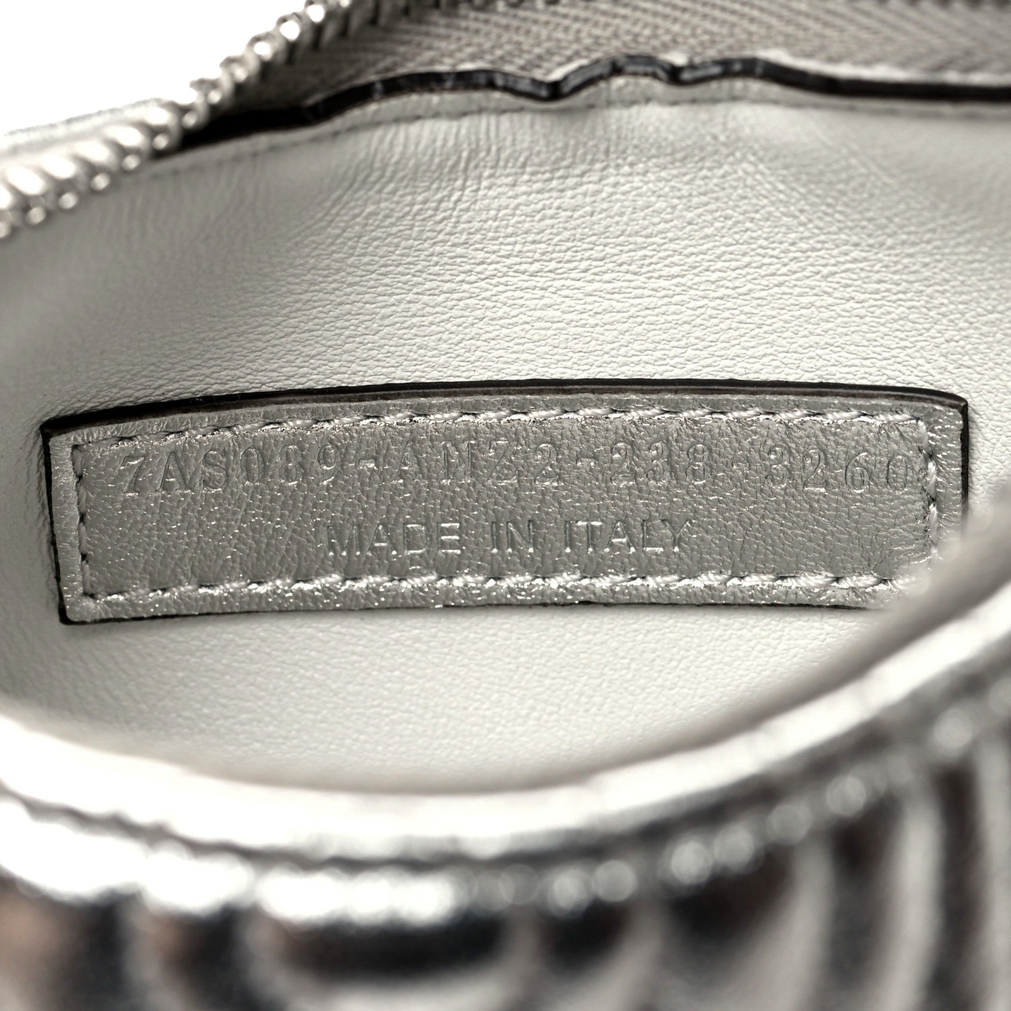 Fendi x Marc Jacobs Silver Hobo Bag - Iconic Fendi Bag Charm