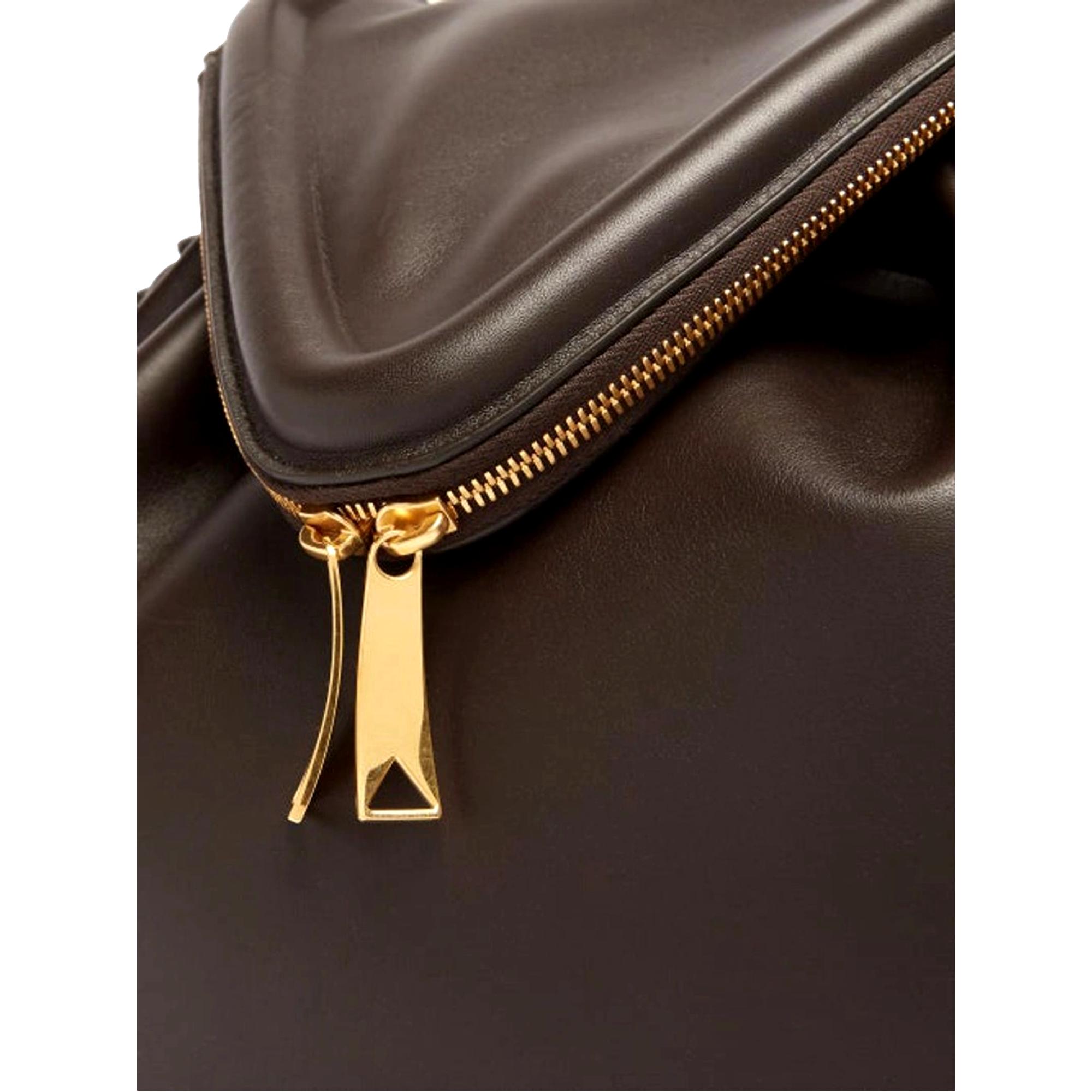 Bottega Veneta Shoulder Bag - Elegant Large Brown Calfskin Style