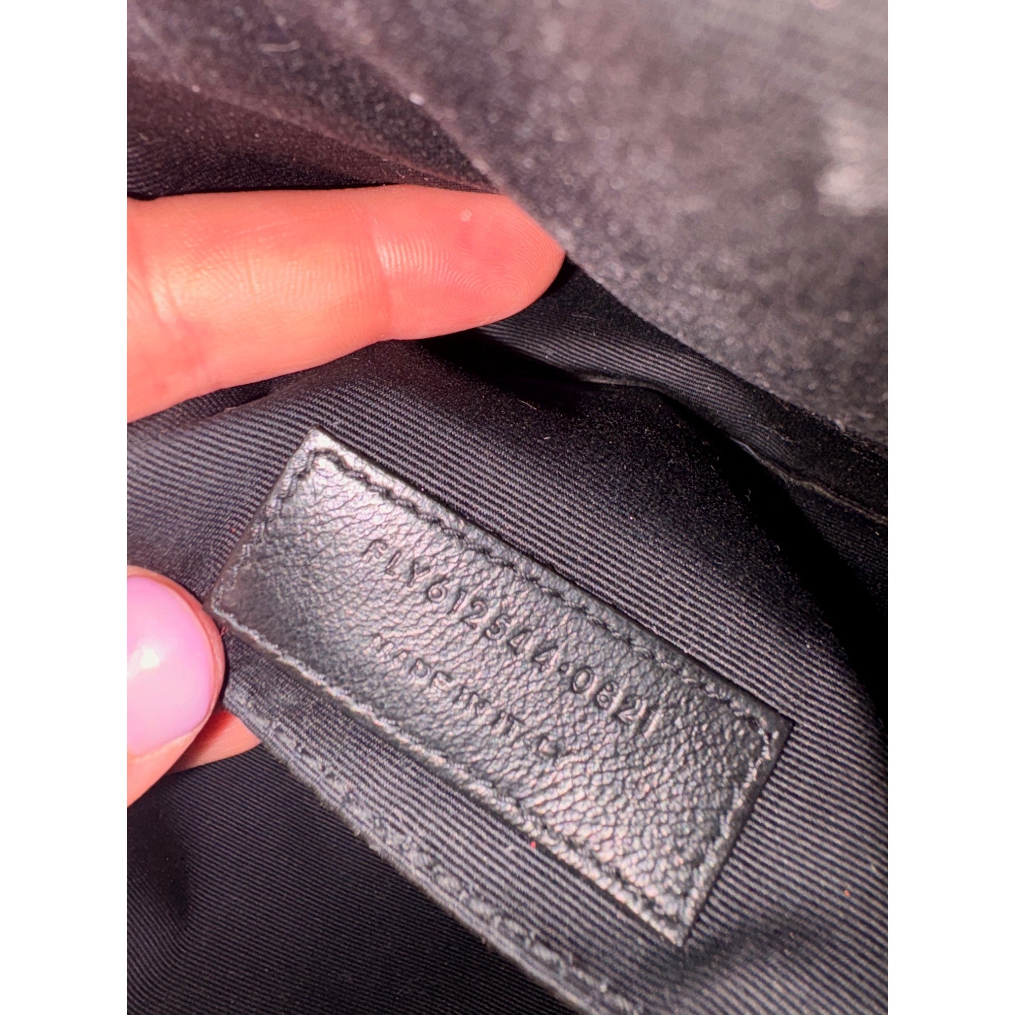 Saint Laurent Rouge Eros Monogram Lou Bag - Timeless Elegance