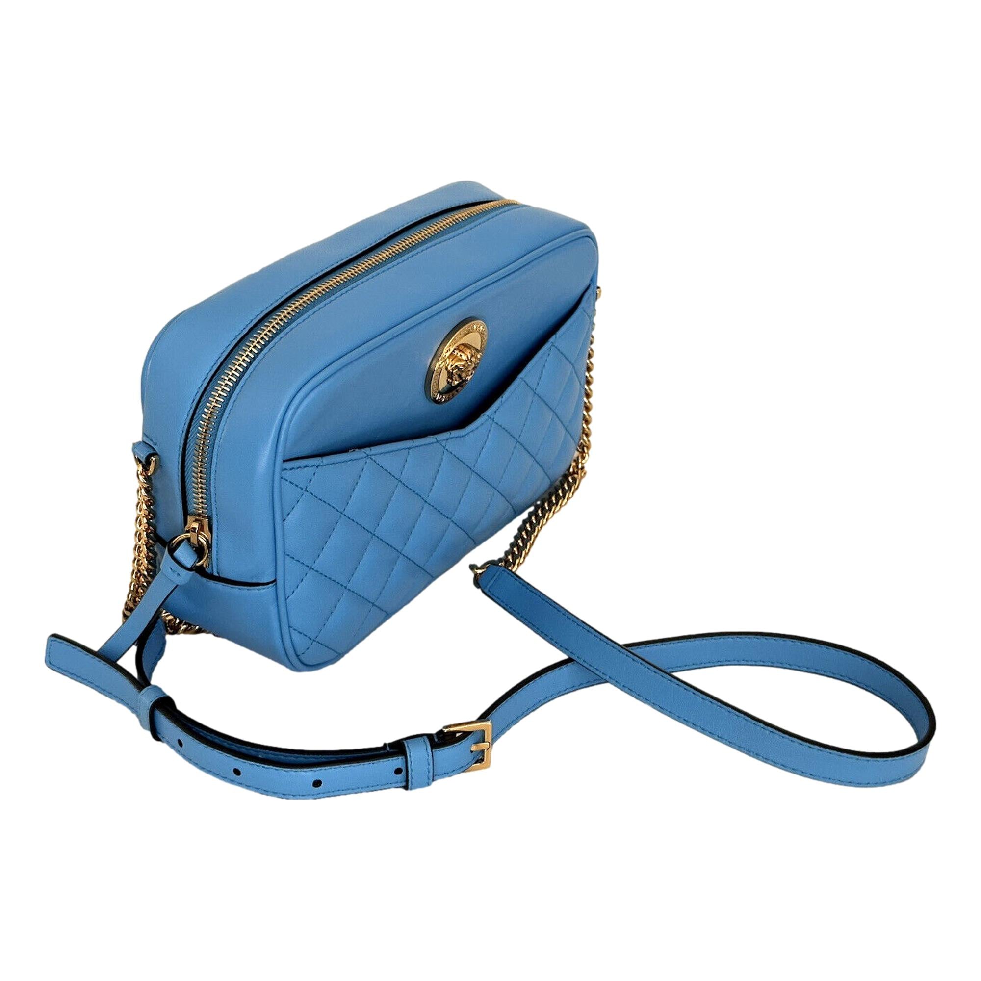 Shop Bags: Luxury Small Camera Crossbody Bag | Versace La Medusa
