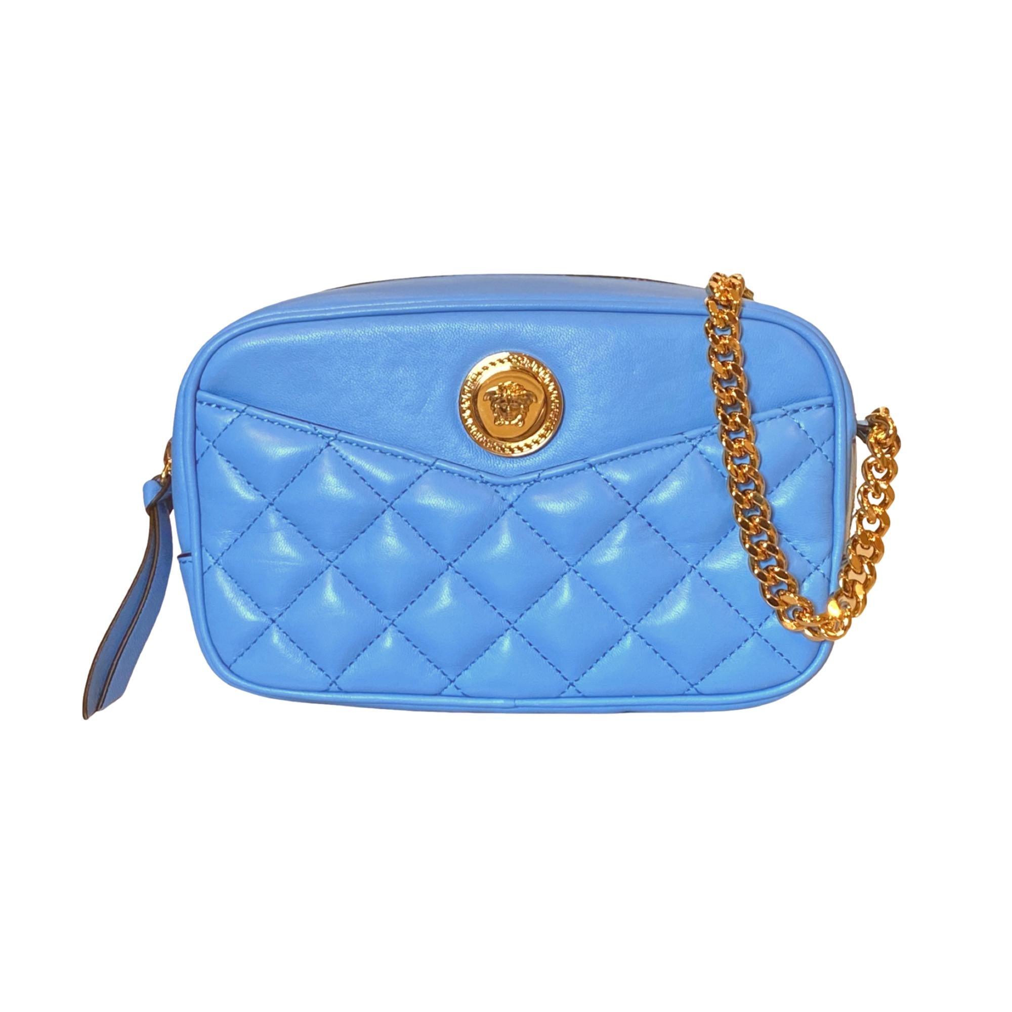 Shop Bags: Luxury Small Camera Crossbody Bag | Versace La Medusa