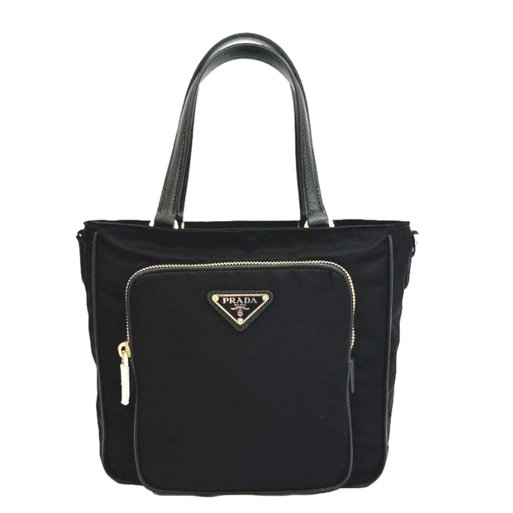 Prada Satchel Bag: Timeless Nylon & Saffiano Leather Crossbody