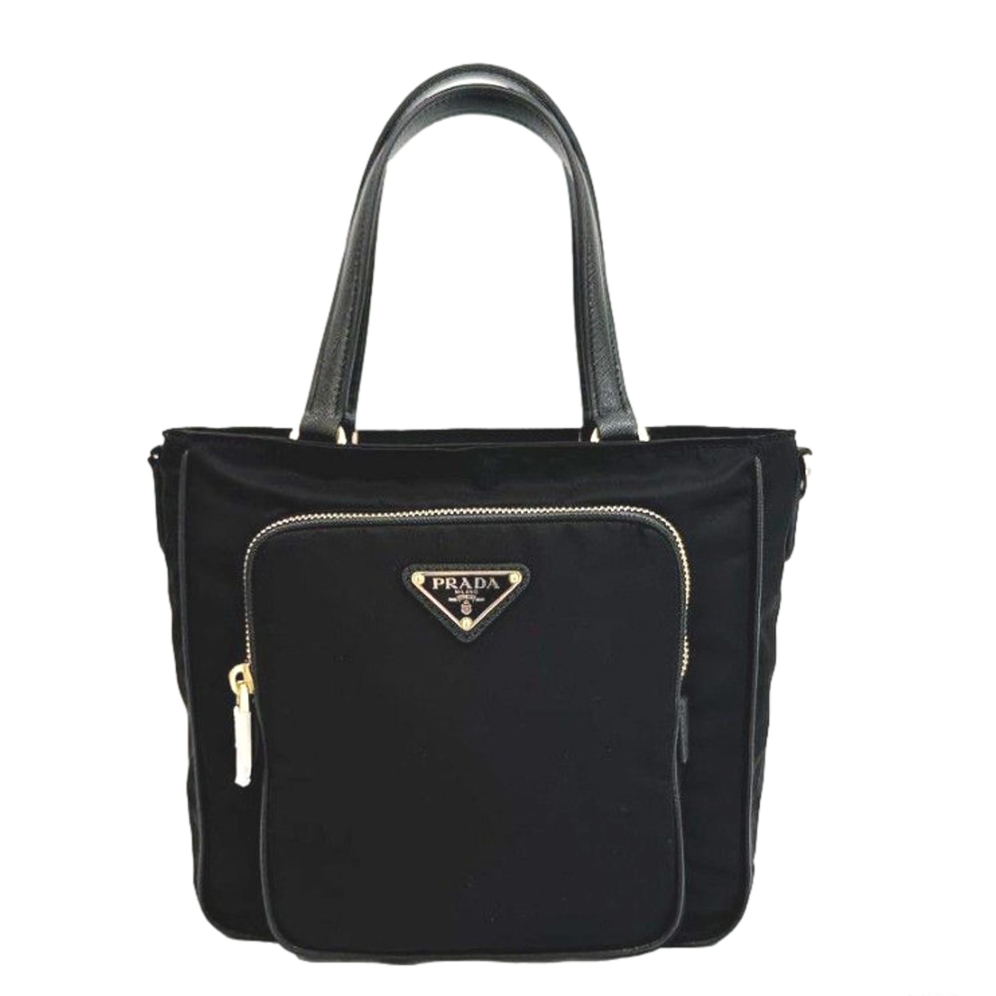 Prada Satchel Bag: Timeless Nylon & Saffiano Leather Crossbody