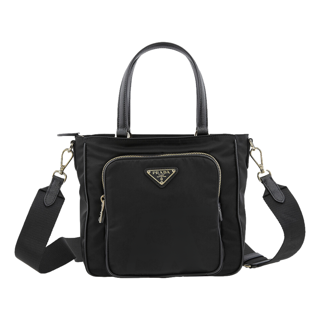 Prada Satchel Bag: Timeless Nylon & Saffiano Leather Crossbody