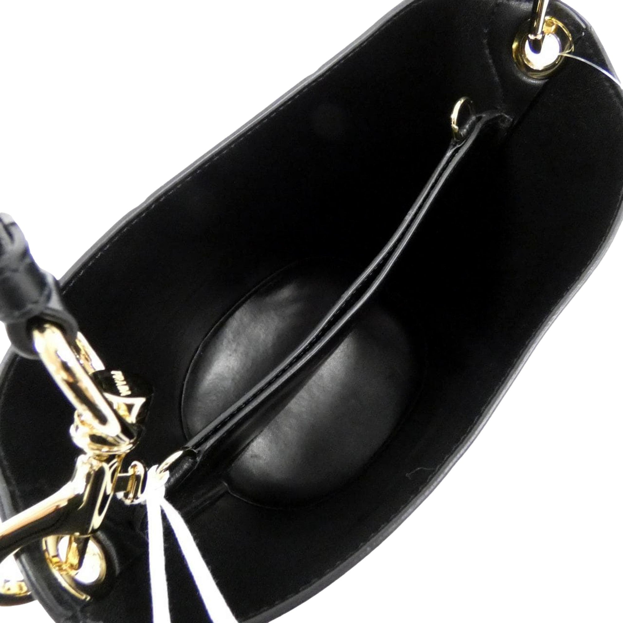 Stylish Prada Bucket Bag: Black Crossbody Bag for Elegance & Function