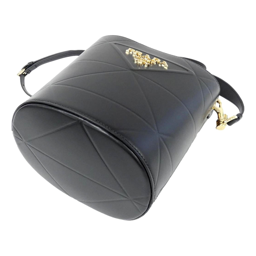 Stylish Prada Bucket Bag: Black Crossbody Bag for Elegance & Function