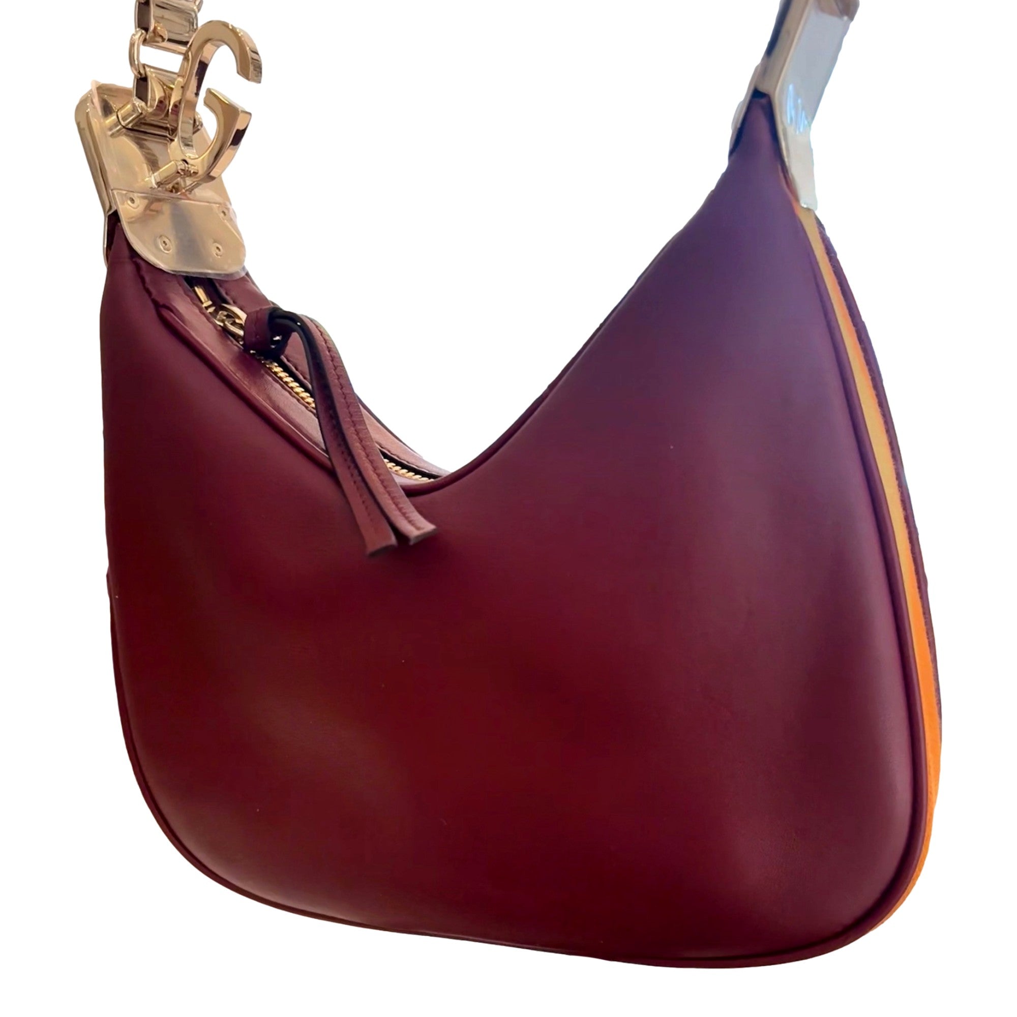 Gucci Attaché Bag: Burgundy Luxury with Iconic GG Design