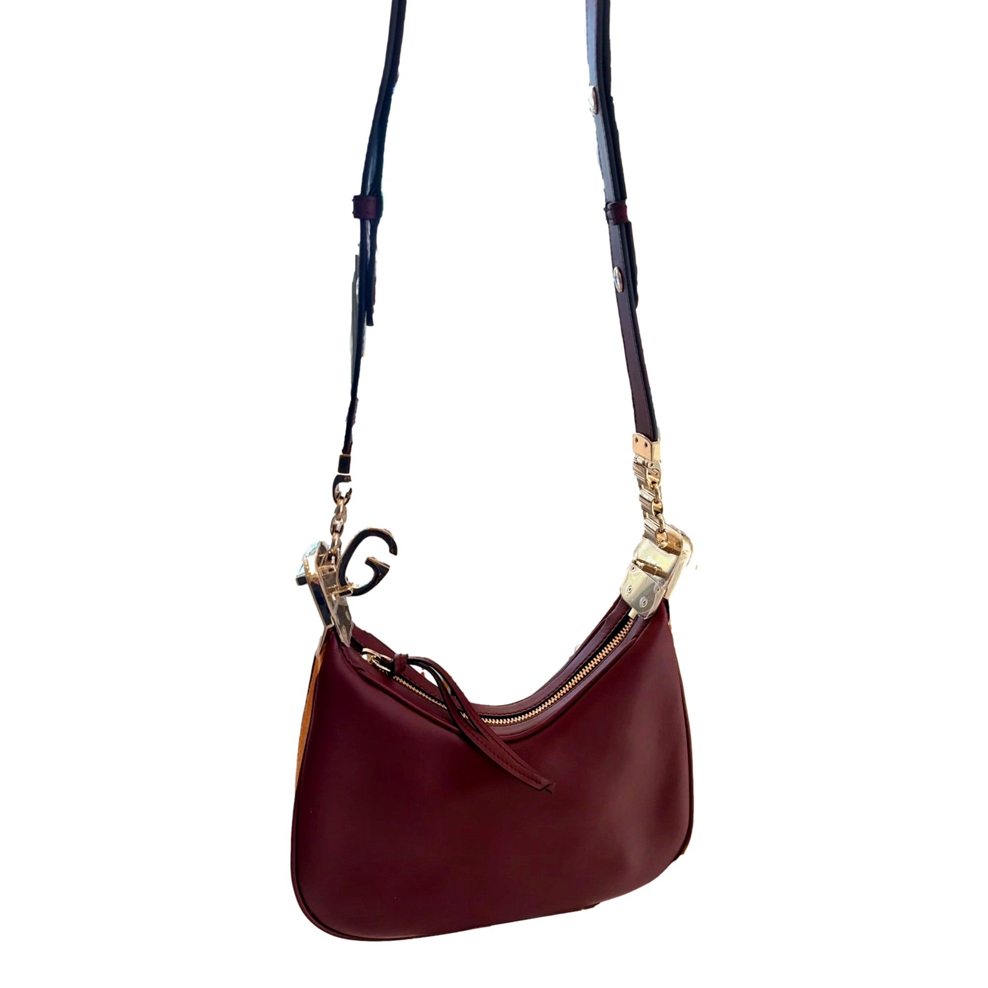 Gucci Attaché Bag: Burgundy Luxury with Iconic GG Design