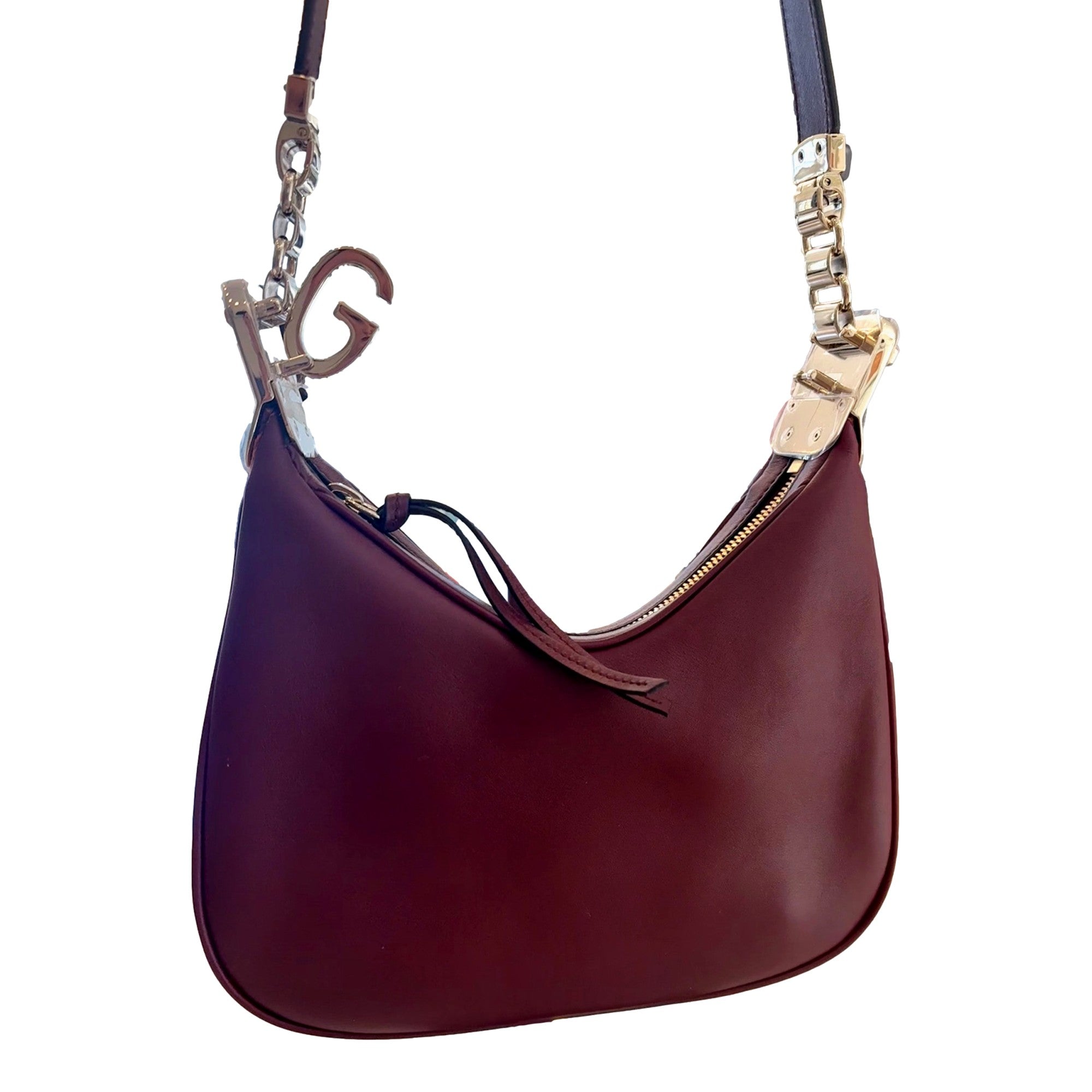 Gucci Attaché Bag: Burgundy Luxury with Iconic GG Design