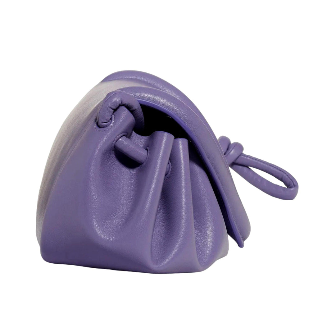 Bottega Veneta Small Crossbody Bag - Lavender Luxury in Nappa Leather