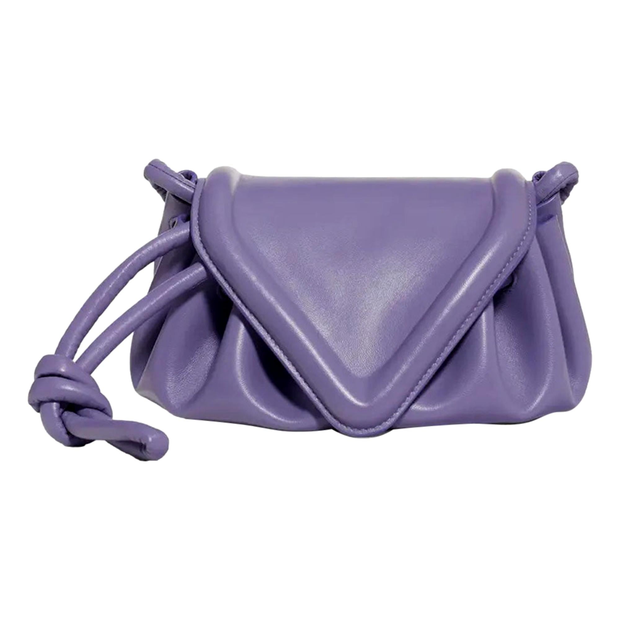 Bottega Veneta Small Crossbody Bag - Lavender Luxury in Nappa Leather