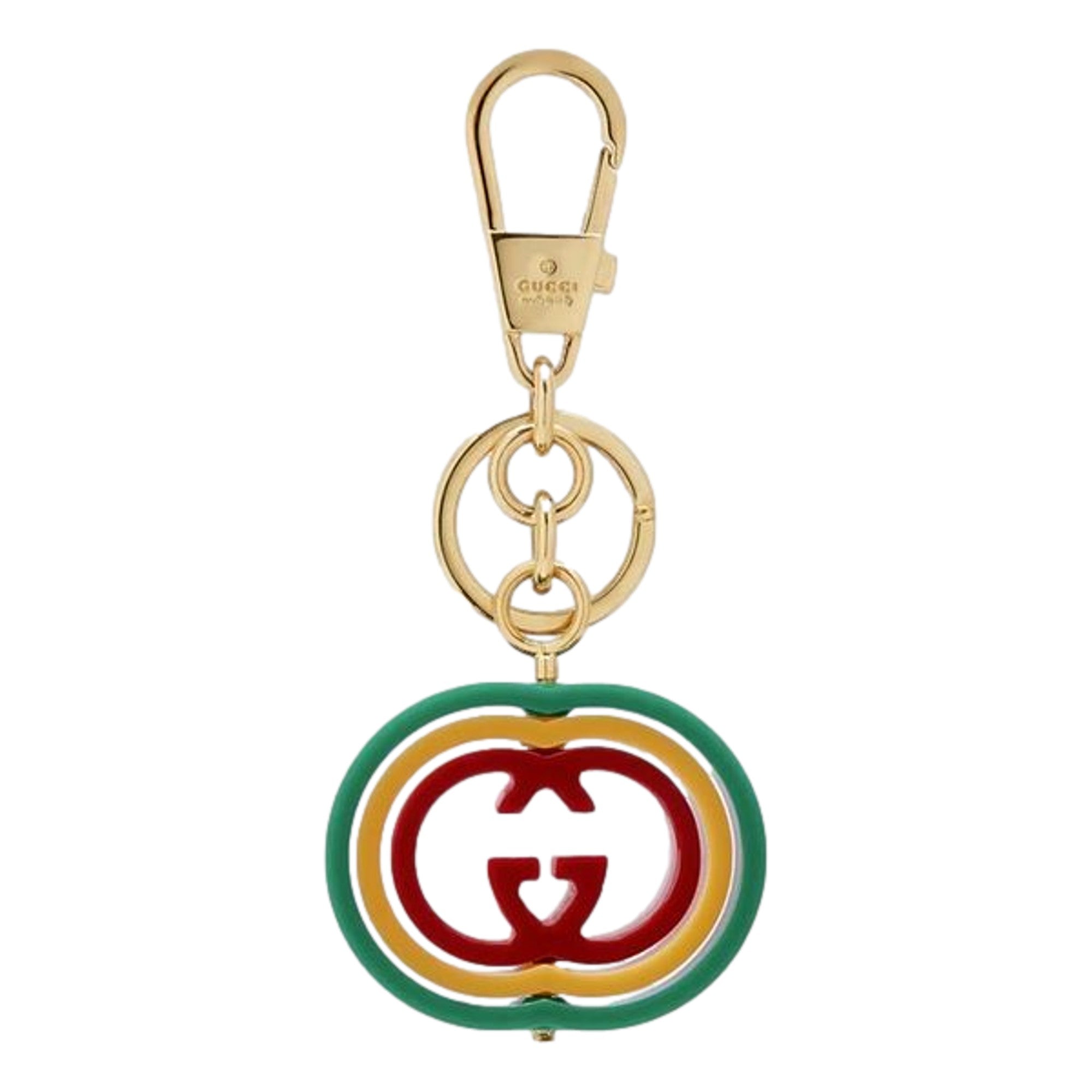 Gucci Interlocking G Rainbow Keyring - Stylish Luxury Charm