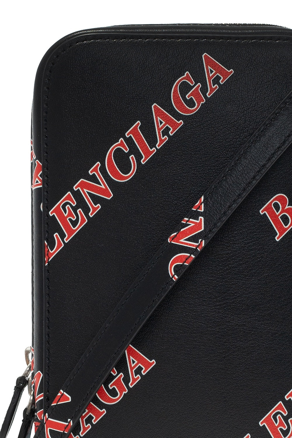 Balenciaga Phone Holder Bag: Black Phone Bag, Stylish & Functional
