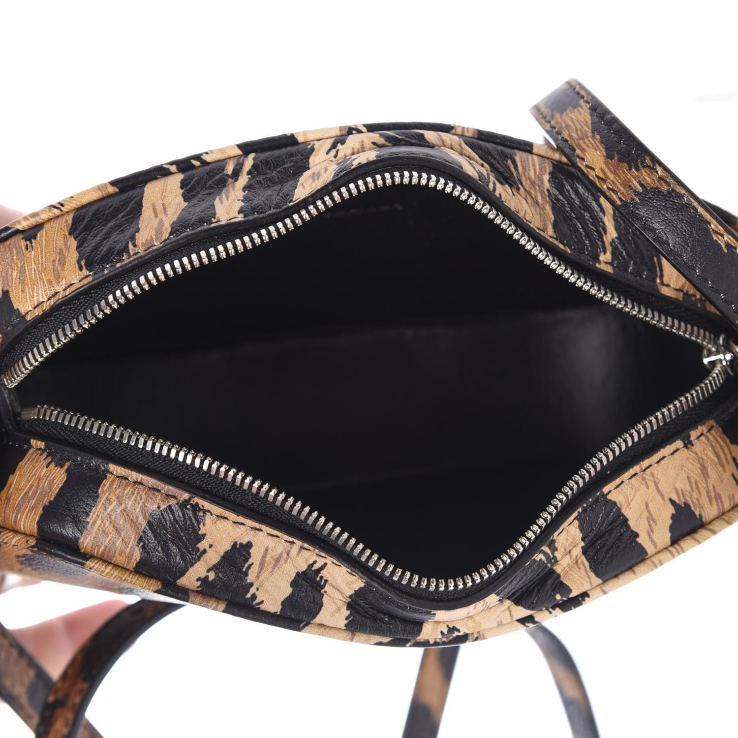 Balenciaga Leopard Camera Bag - Luxurious Calfskin & Crossbody Style