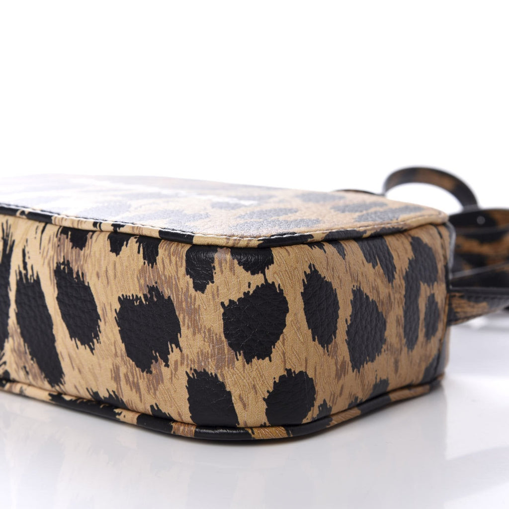 Balenciaga Leopard Camera Bag - Luxurious Calfskin & Crossbody Style