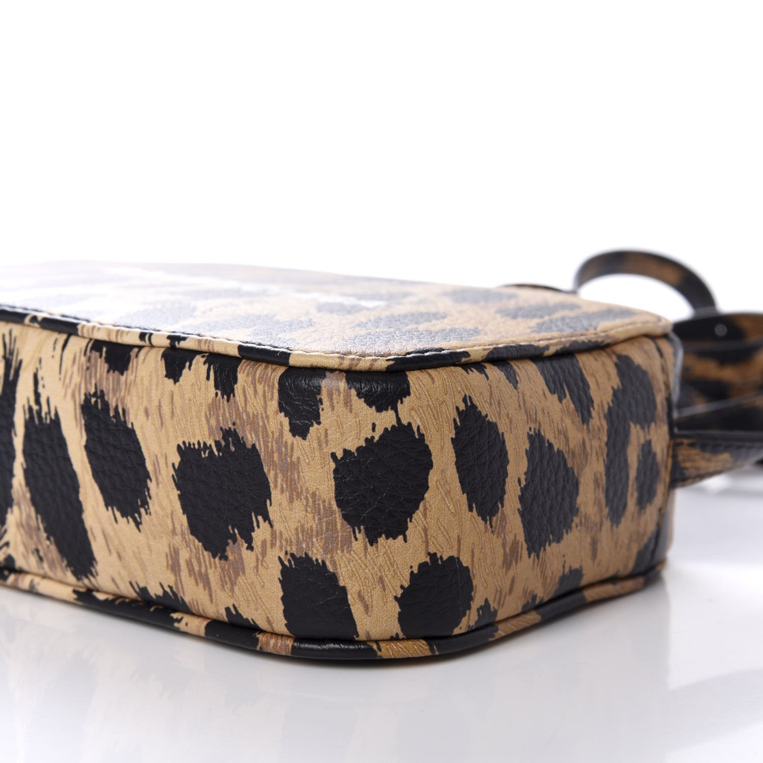 Balenciaga Leopard Camera Bag - Luxurious Calfskin & Crossbody Style
