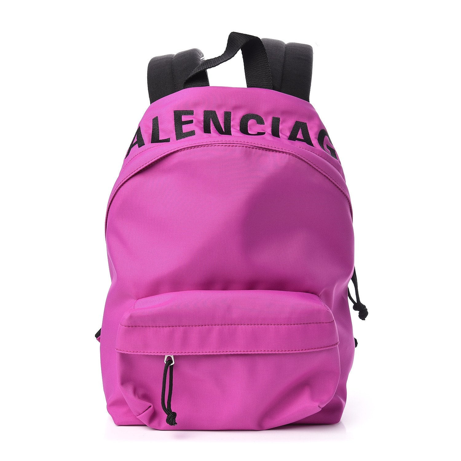 Balenciaga Pink Logo Wheel Sport Backpack – Bold Style & Function