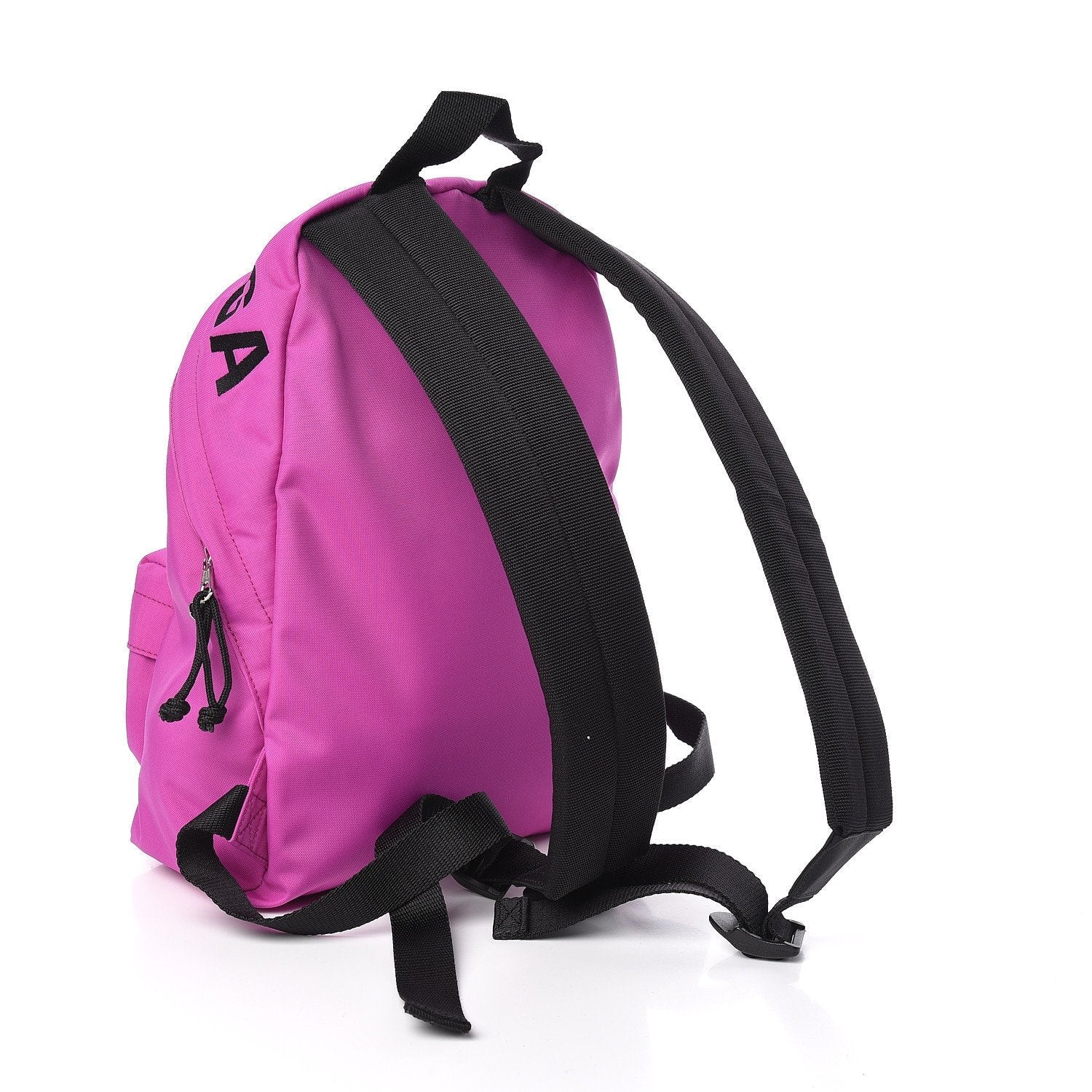 Balenciaga Pink Logo Wheel Sport Backpack – Bold Style & Function