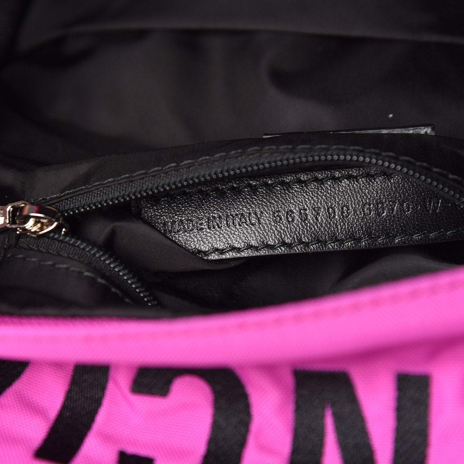 Balenciaga Pink Logo Wheel Sport Backpack – Bold Style & Function