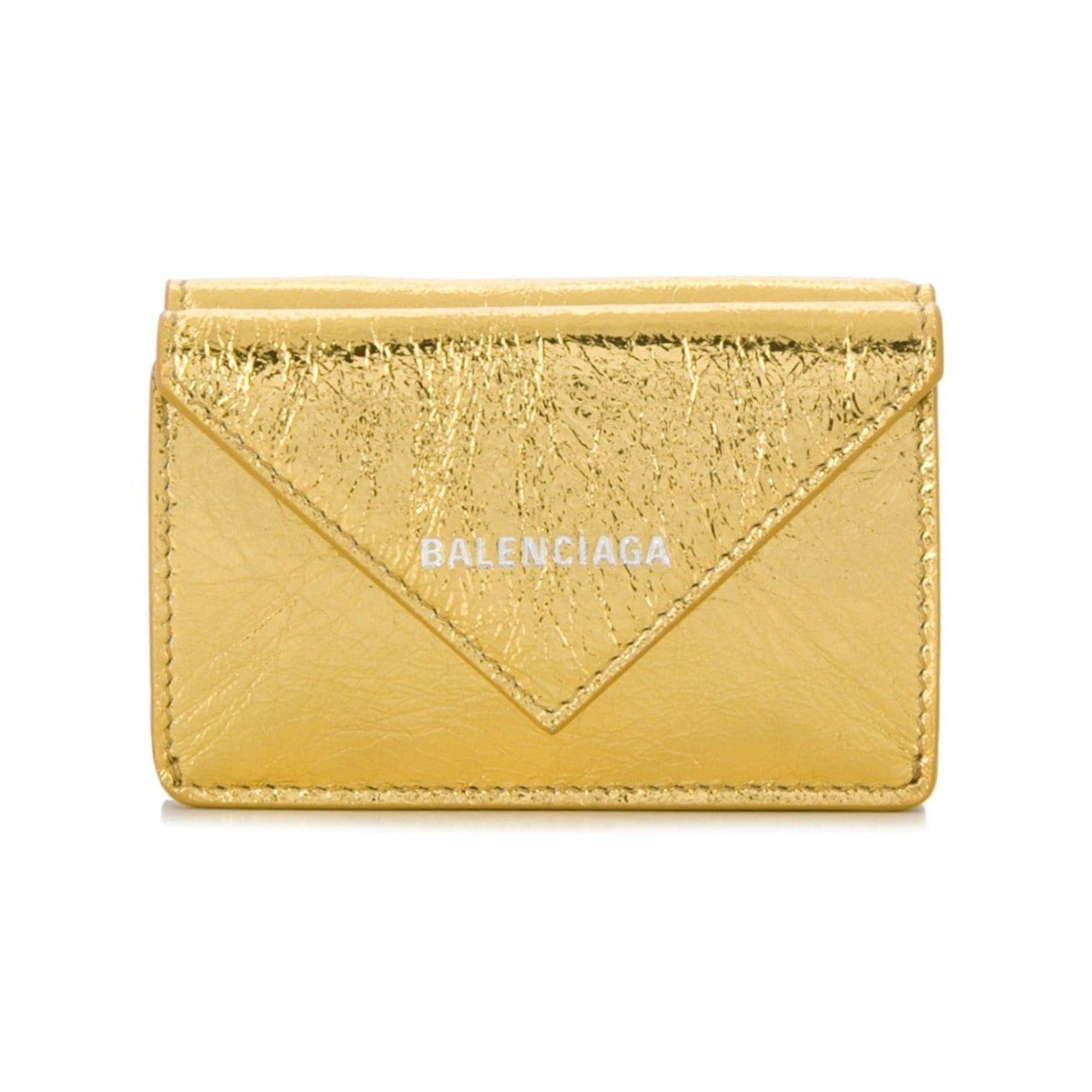 Balenciaga Papier Gold Wallet: Luxurious, Chic & Practical Accessory