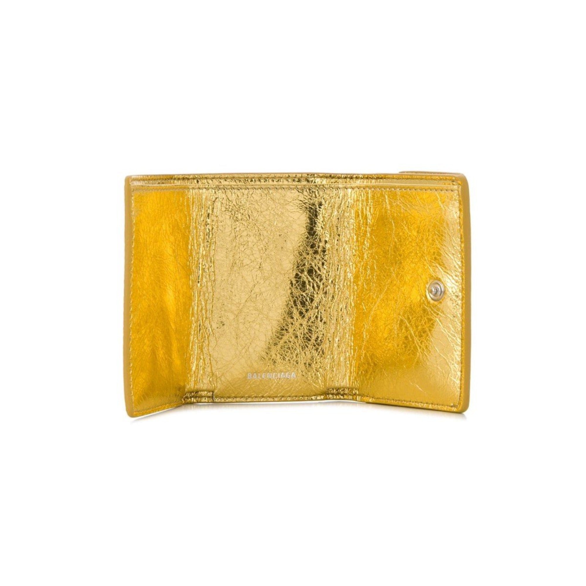 Balenciaga Papier Gold Wallet: Luxurious, Chic & Practical Accessory