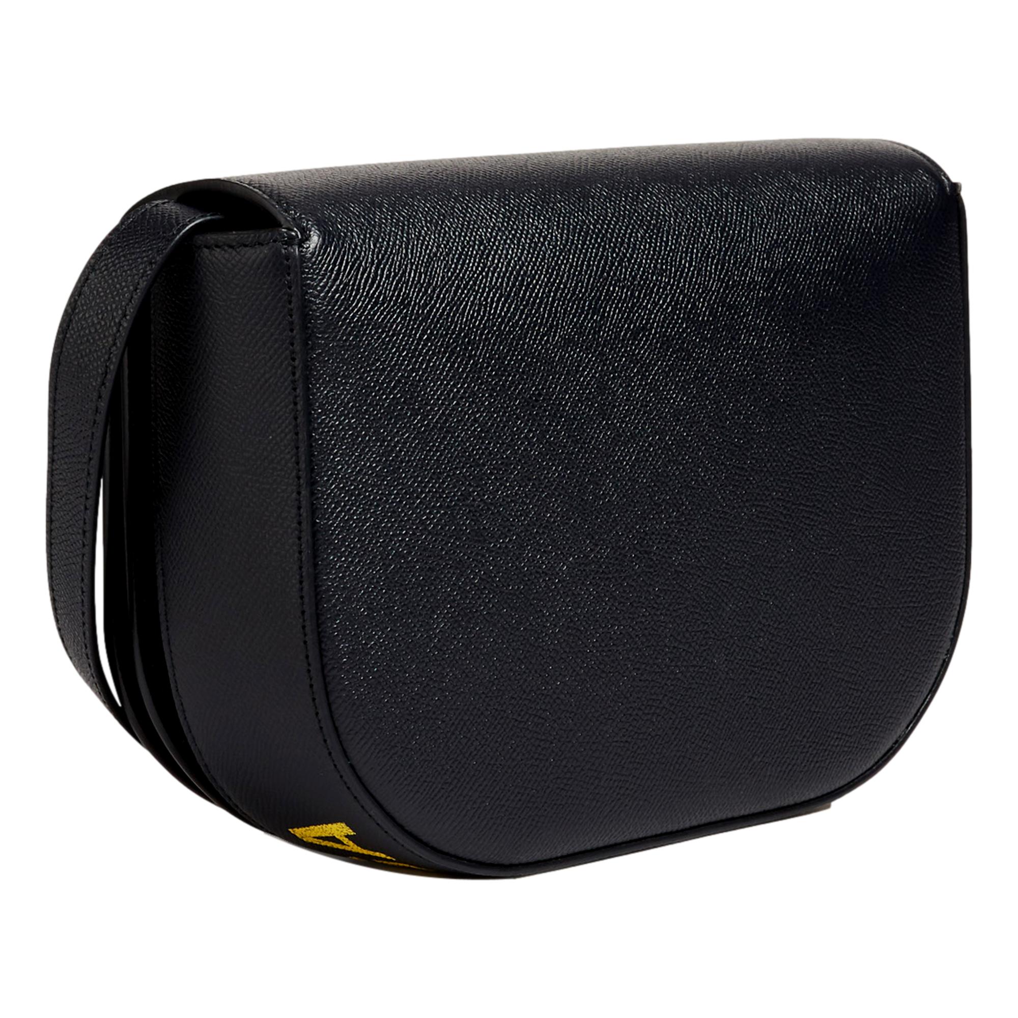Balenciaga Leather Shoulder Bag - Navy, Elegant & Spacious Design